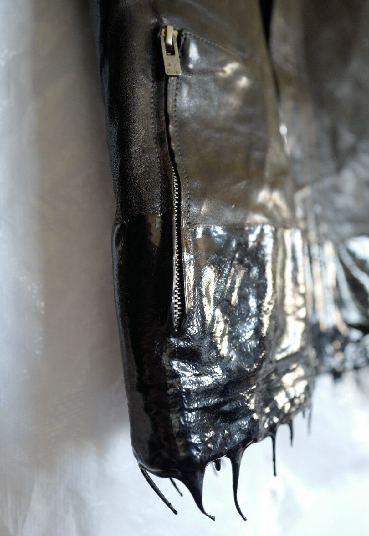 Carol Christian Poell Carol Christian Poell Dripped Scarstitch Jacket Size US S / EU 44-46 / 1 - 7 Thumbnail