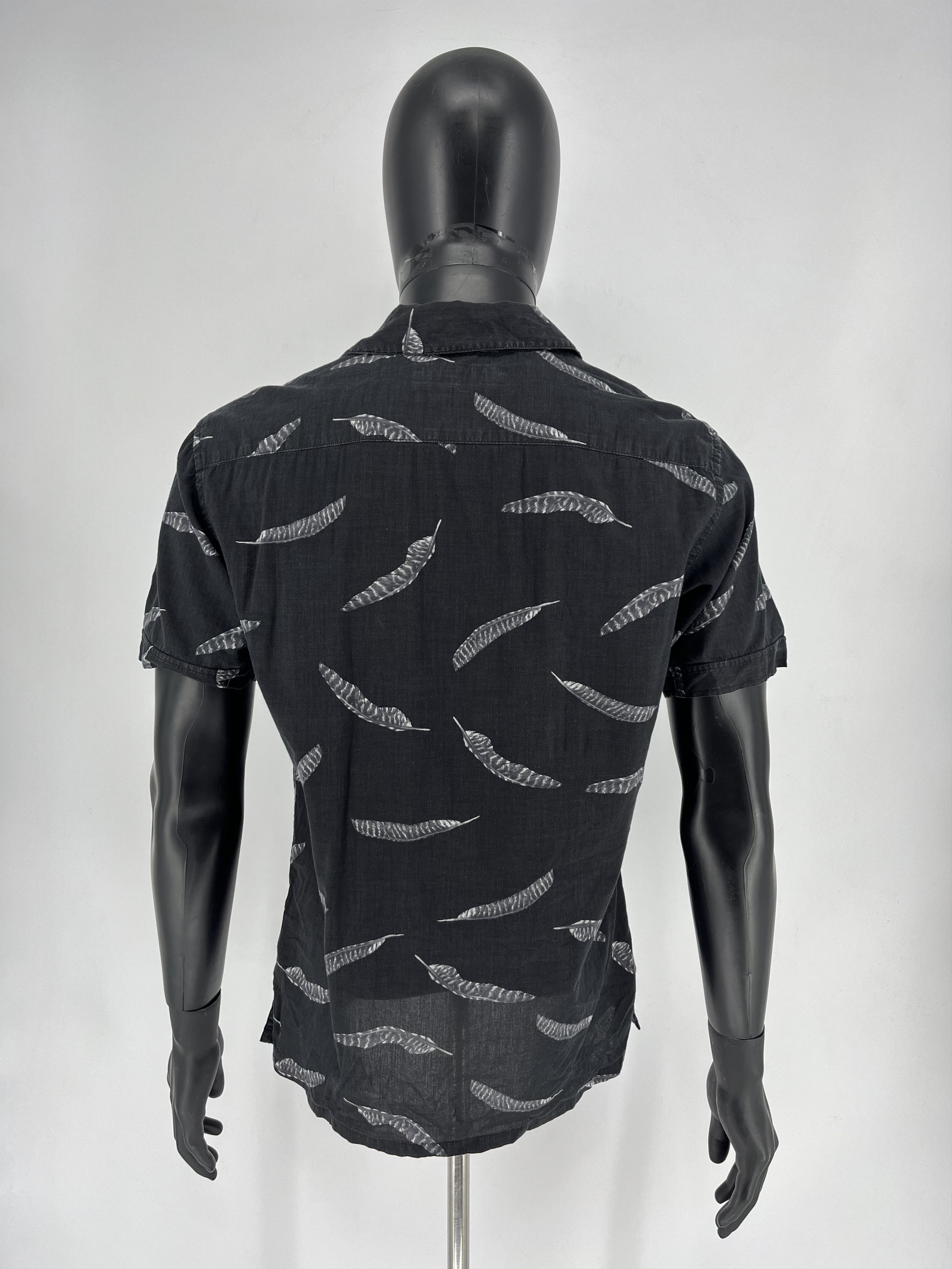 Allsaints × Vintage Vintage Y2K Allsaints Hawaiian Shirt Art Hype Size S Size US S / EU 44-46 / 1 - 9 Thumbnail