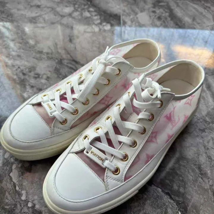 Louis Vuitton Louis Vuitton Stellar Low-Top Fashion Sneakers -2508 Size US 6 / IT 36 - 1 Thumbnail