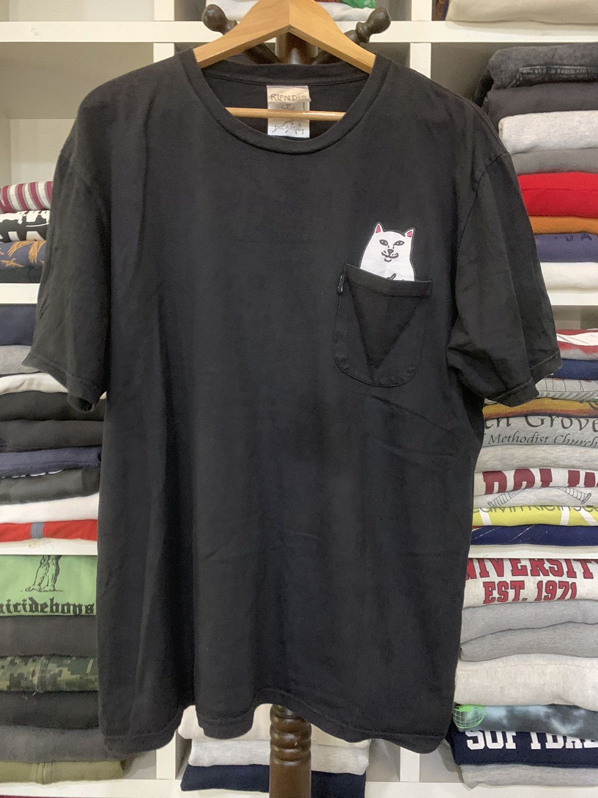 RIPNDIP Rip N Dip Black Tee Size US XL / EU 56 / 4 - 3 Thumbnail