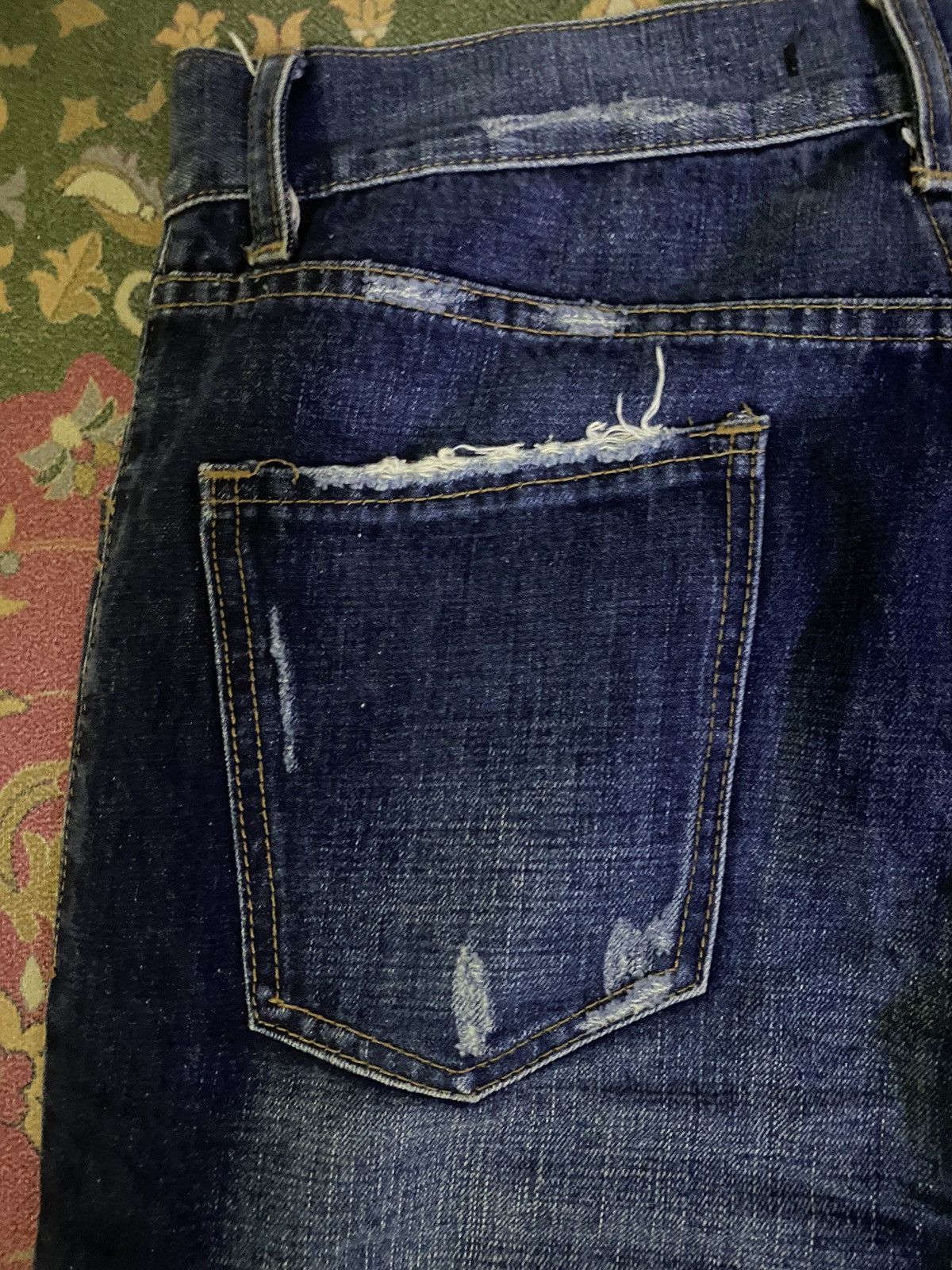 Dolce & Gabbana × Vintage 🔥RARE🔥DOLCE & GABBANA Distressed Denim Size US 33 - 5 Thumbnail