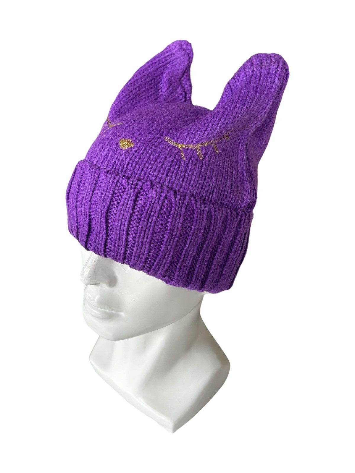 Horn Devil knitt Beanie Hats ☠️