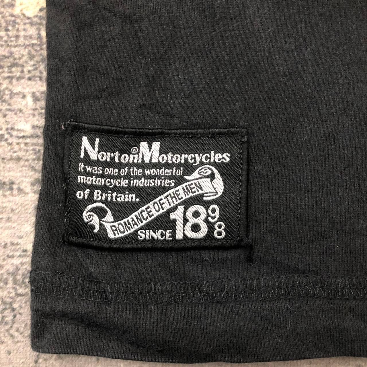 Norton T107 THE MAUDES NORTON BIKER TEE Size US M / EU 48-50 / 2 - 7 Thumbnail