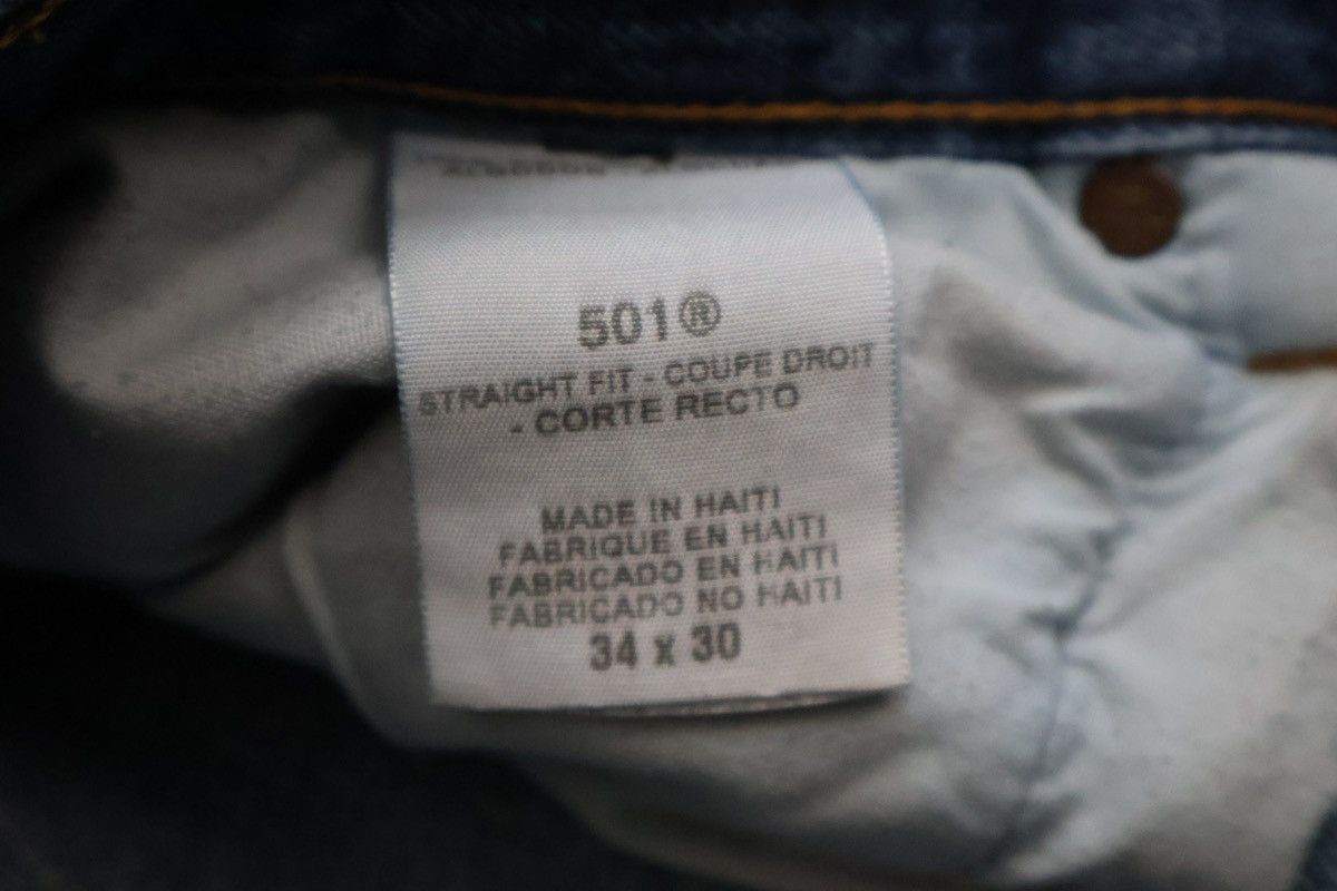 Levi's Vintage Levi’s 501 Straight Leg Jeans – W34 L30 Size US 34 / EU 50 - 5 Thumbnail