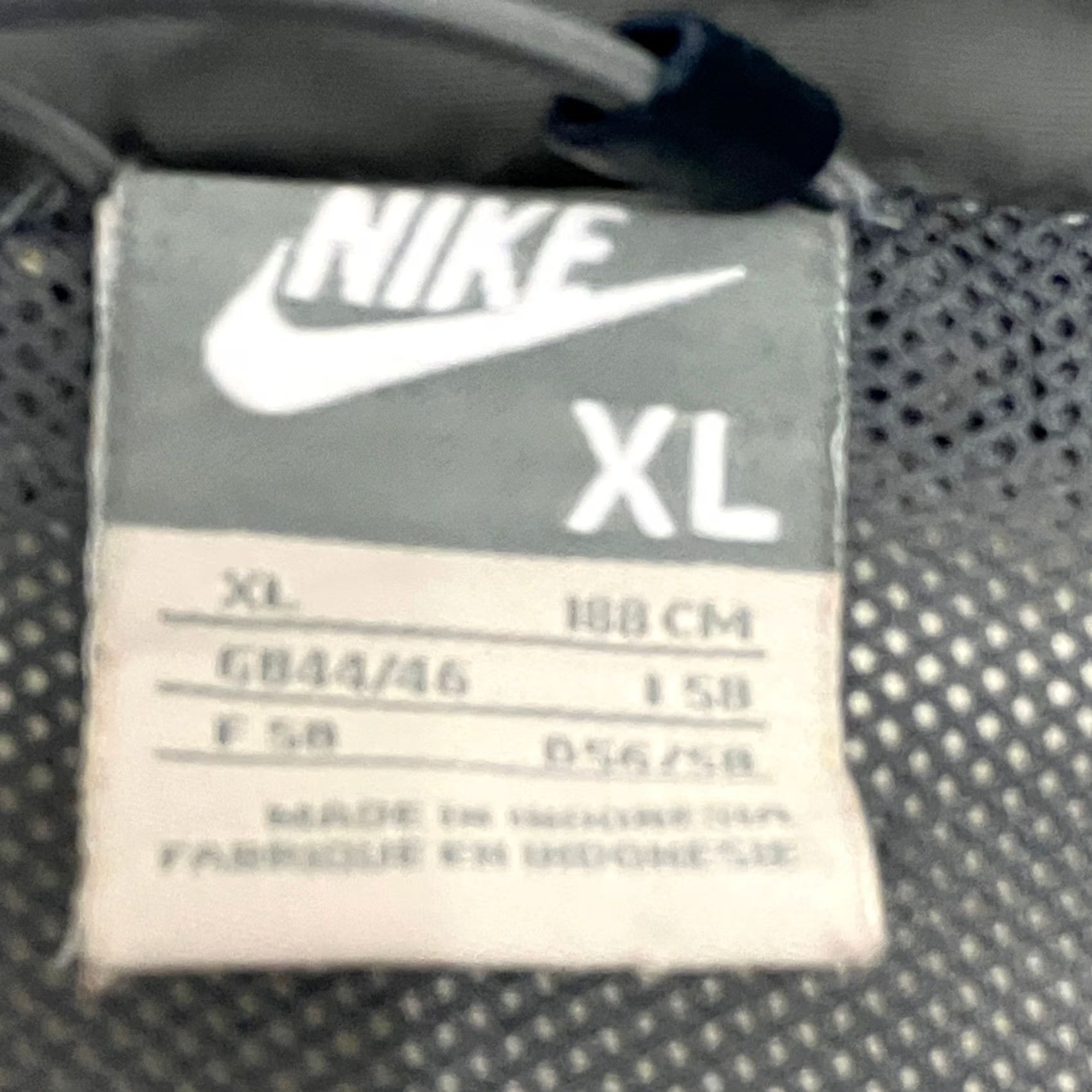 Nike Nike Air Windbreaker Jacket Mens XL Grey White Full Zip Lightweight Size US XL / EU 56 / 4 - 6 Thumbnail