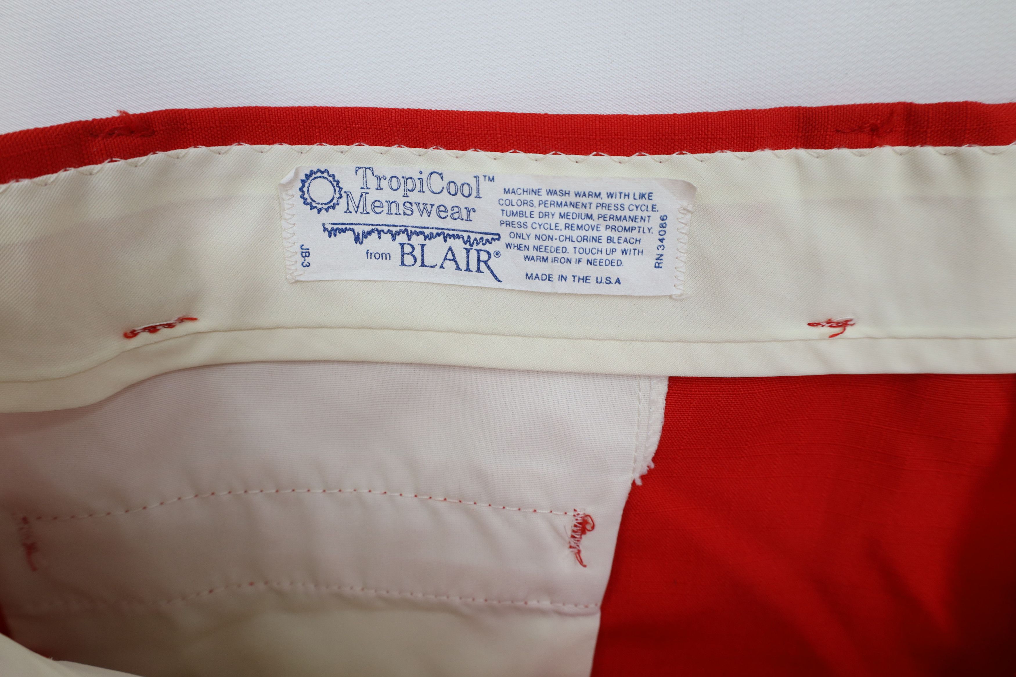 Vintage Vintage 90s Streetwear Above Knee Golf Chino Shorts Red USA Size US 42 / EU 58 - 7 Thumbnail