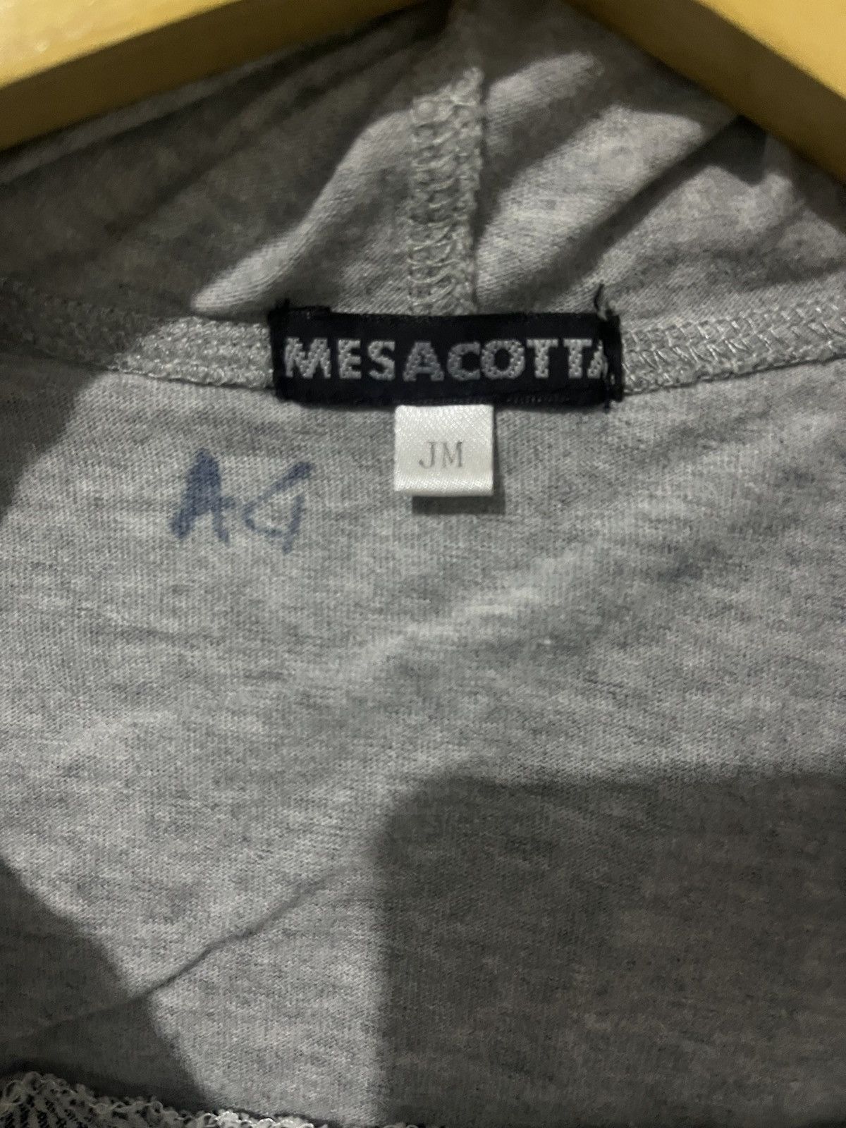 20471120 Japanese Double layers hoodie Mesacotta shirt Size US L / EU 52-54 / 3 - 12 Thumbnail