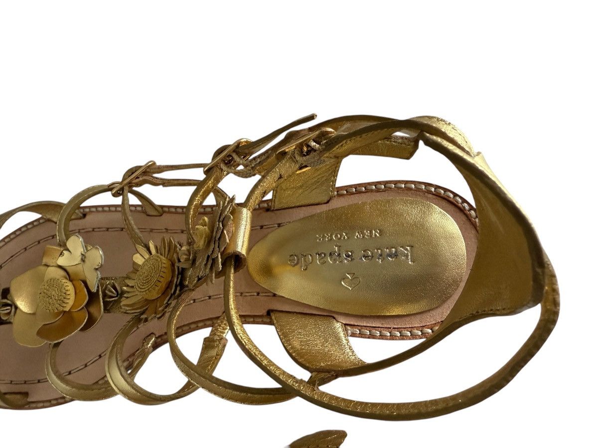 Kate Spade Sandała Karę Spade Leather New Size US 8 / IT 38 - 15 Thumbnail