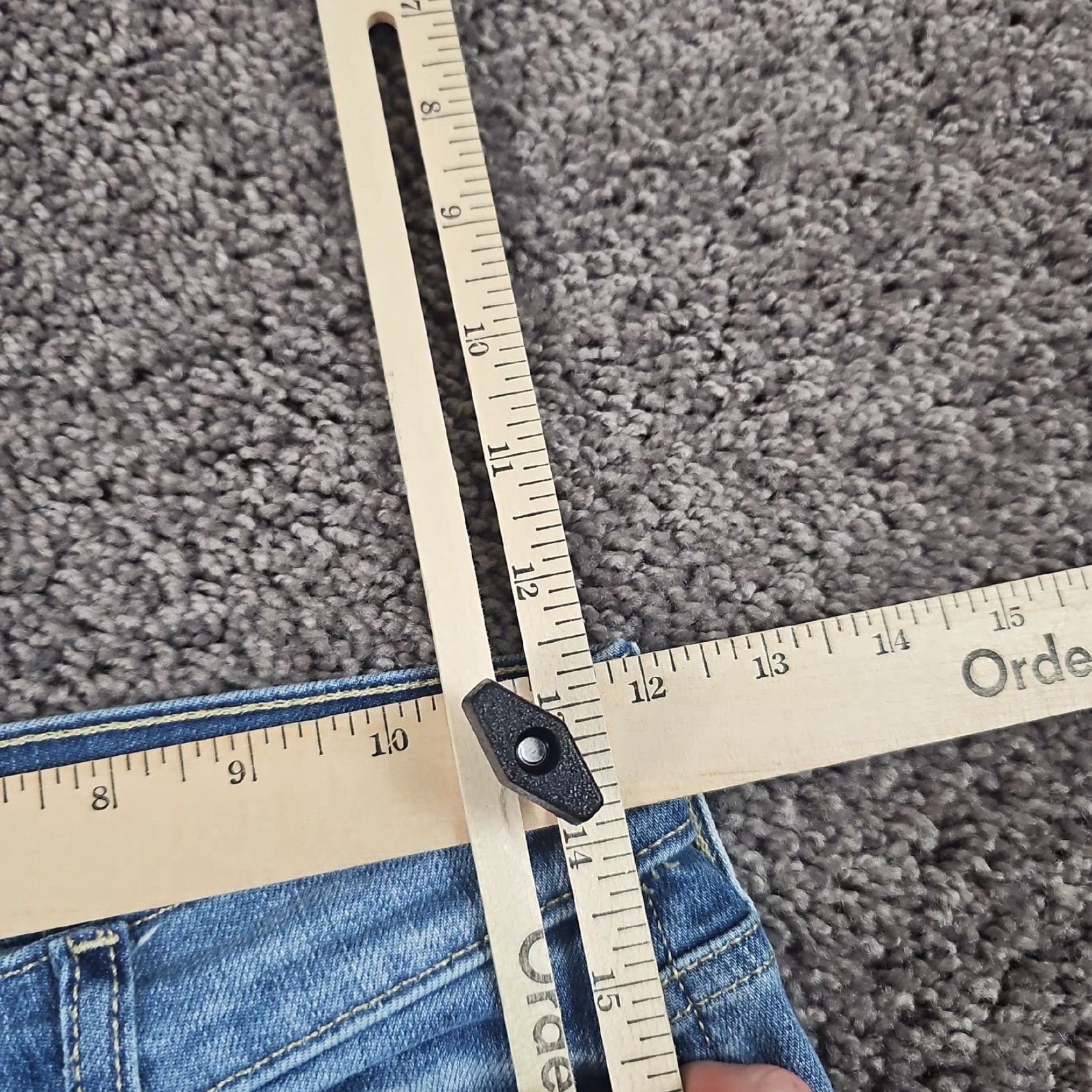 7 For All Mankind 7 For All Mankind Jeans Womens 24 Cropped Straight Light Wash High Rise 23x26 Blue Denim Cotton Spandex Jeans Womens 24 Crop Straight High Rise Size 42" / US 20 - 5 Thumbnail
