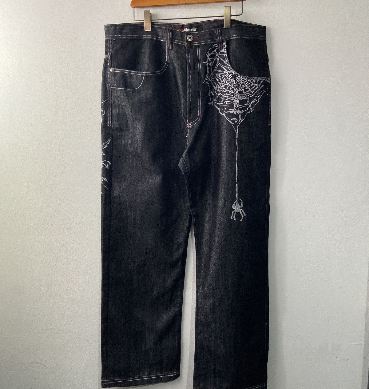 JNCO × Southpole × Vintage Grail Ablanche Spider Jeans Size 42 Size US 42 / EU 58 - 8 Thumbnail