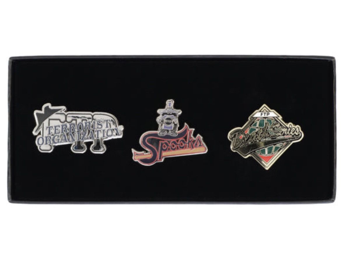 Fuck The Population FTP League Pin Set Size ONE SIZE - 1 Thumbnail