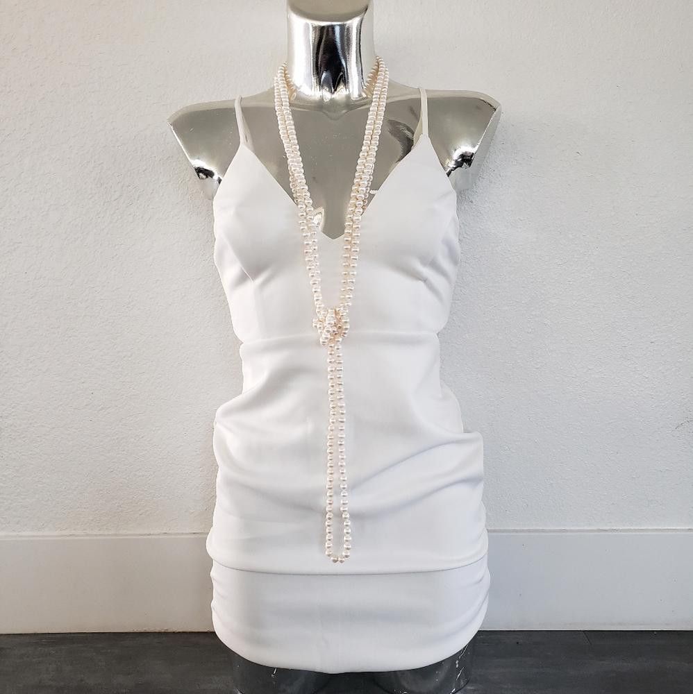 Forever 21 White Classic F21 Side Slit Mini Size S / US 4 / IT 40 - 1 Thumbnail