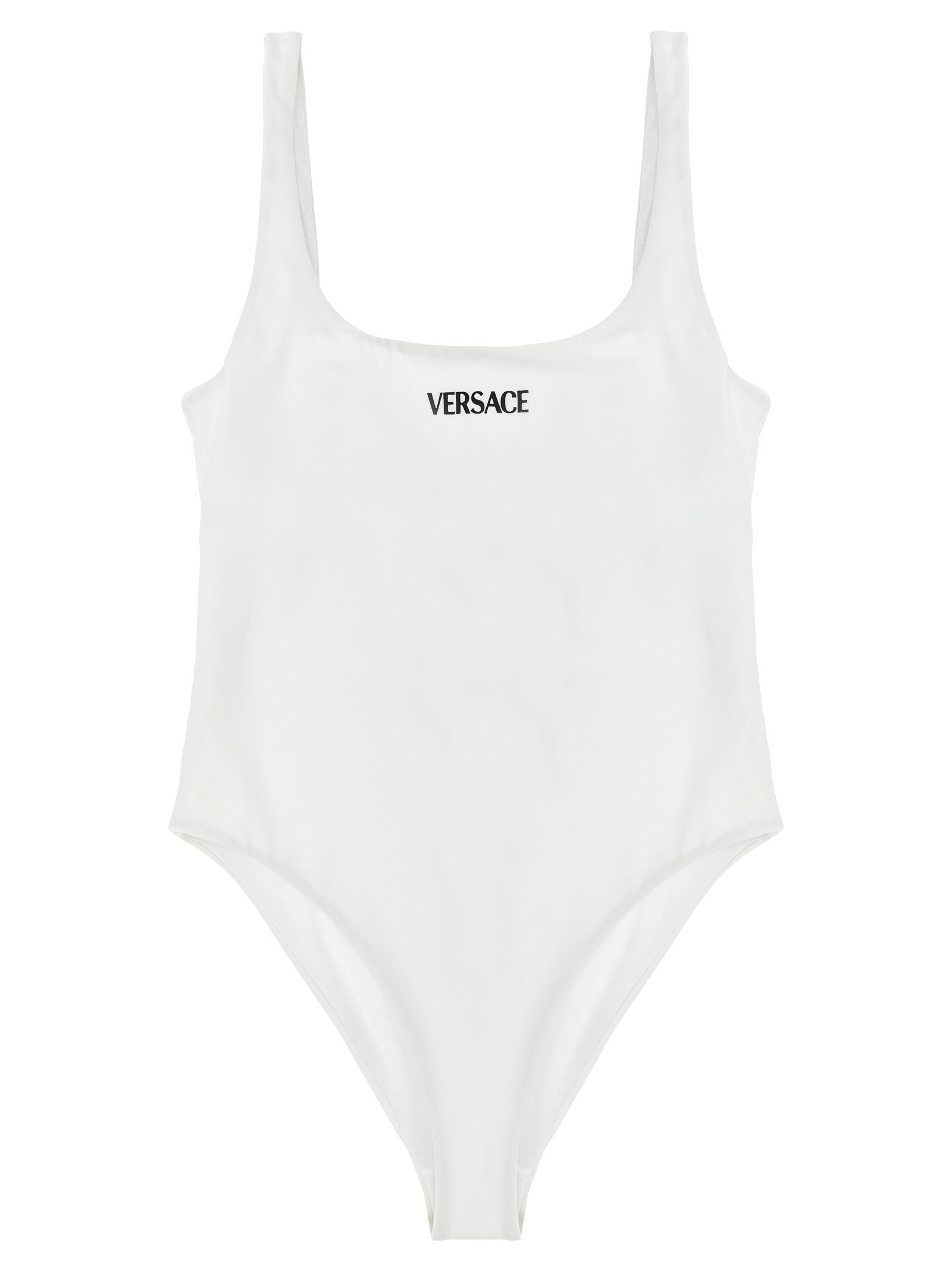 'Versace Logo' One-Piece Swimsuit