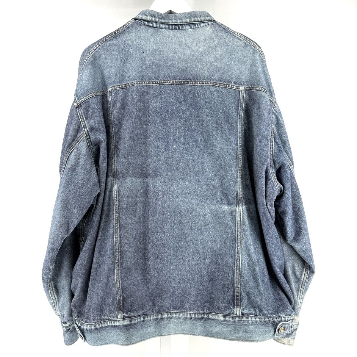 Balenciaga Balenciaga Trompe Denim Jacket Size 2 Size US M / EU 48-50 / 2 - 2 Thumbnail
