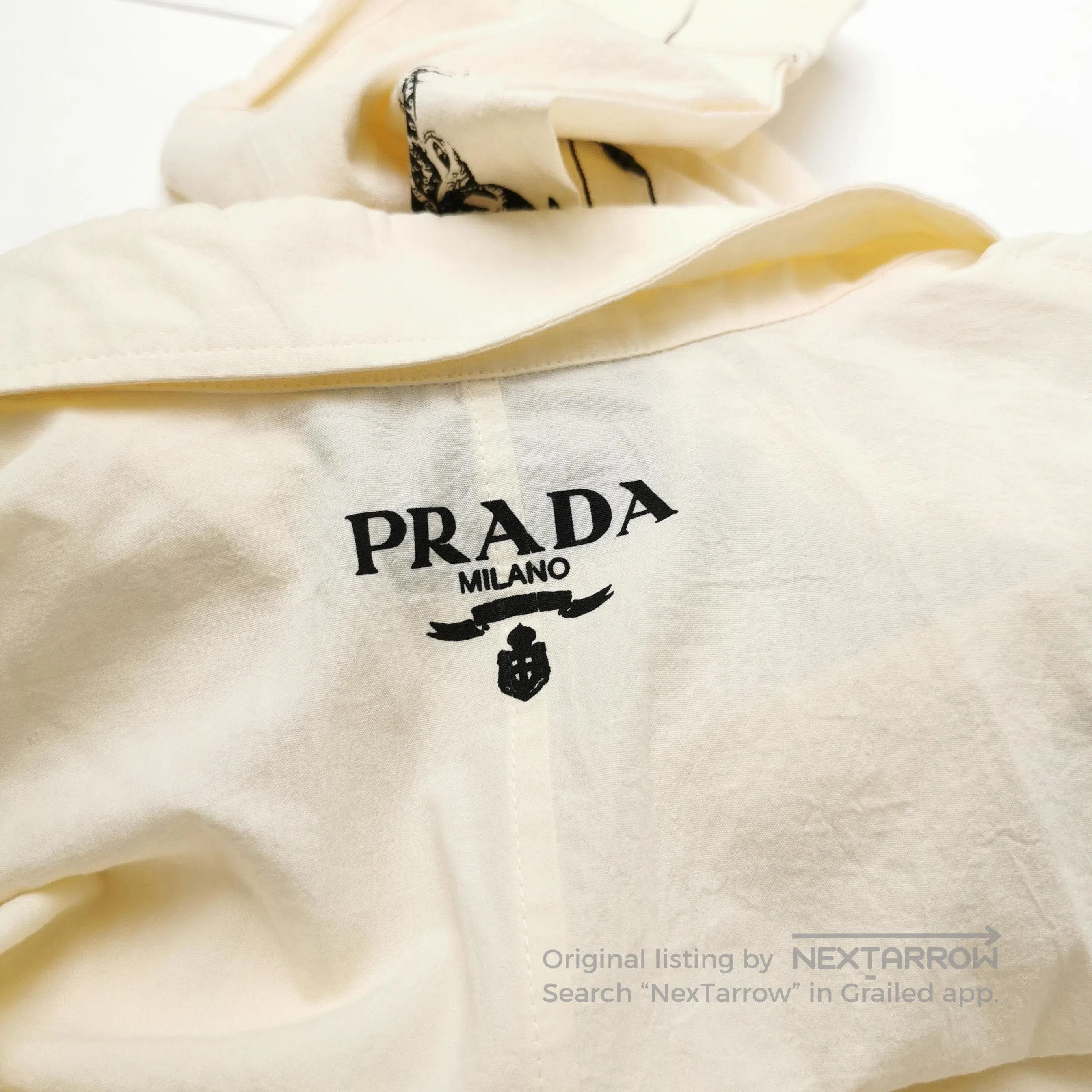 Prada Prada Color Block Pattern Long Sleeve Dress . Size M / US 6-8 / IT 42-44 - 3 Thumbnail