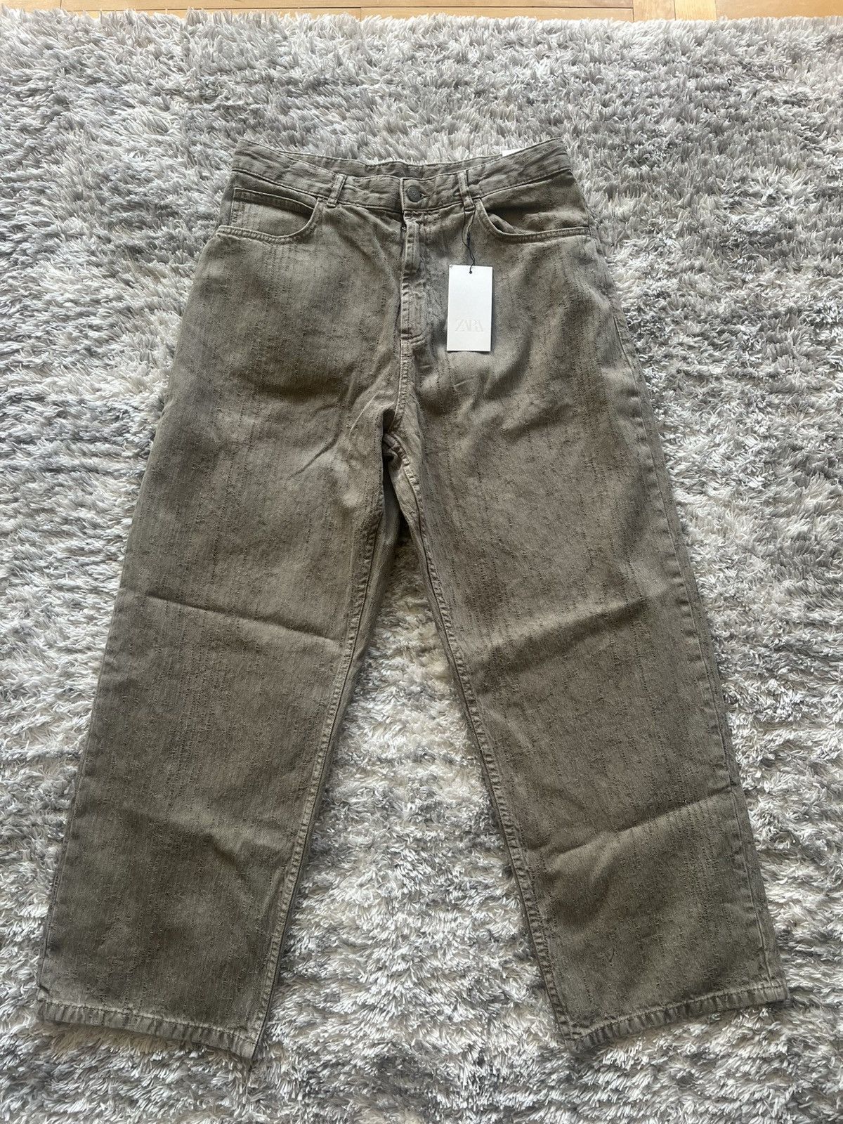 Zara Zara Baggy Fit Washed Jeans Size US 32 / EU 48 - 1 Thumbnail