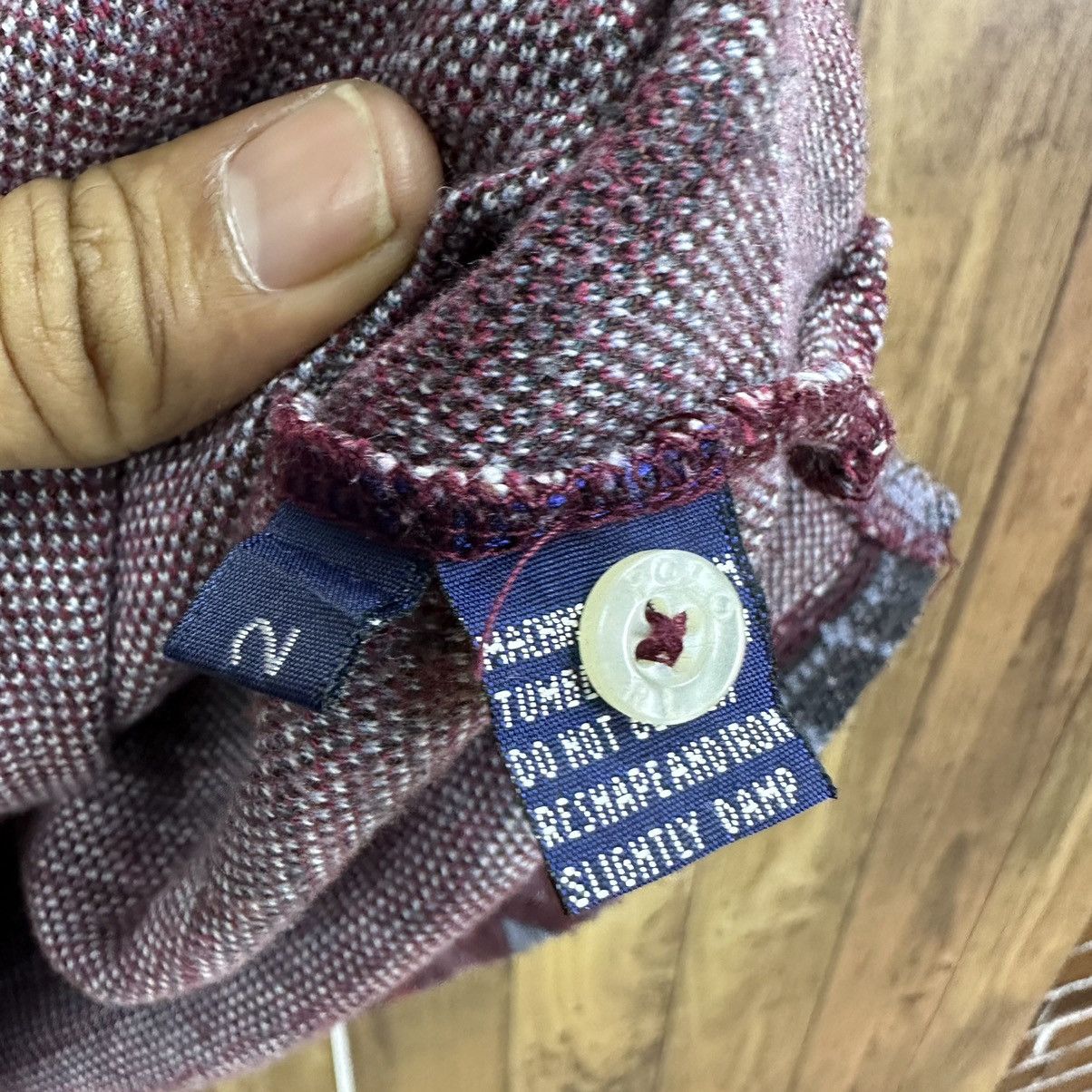 Ralph Lauren Polo Ralph Lauren Vintage Wool Bandana A779 Size US M / EU 48-50 / 2 - 9 Thumbnail