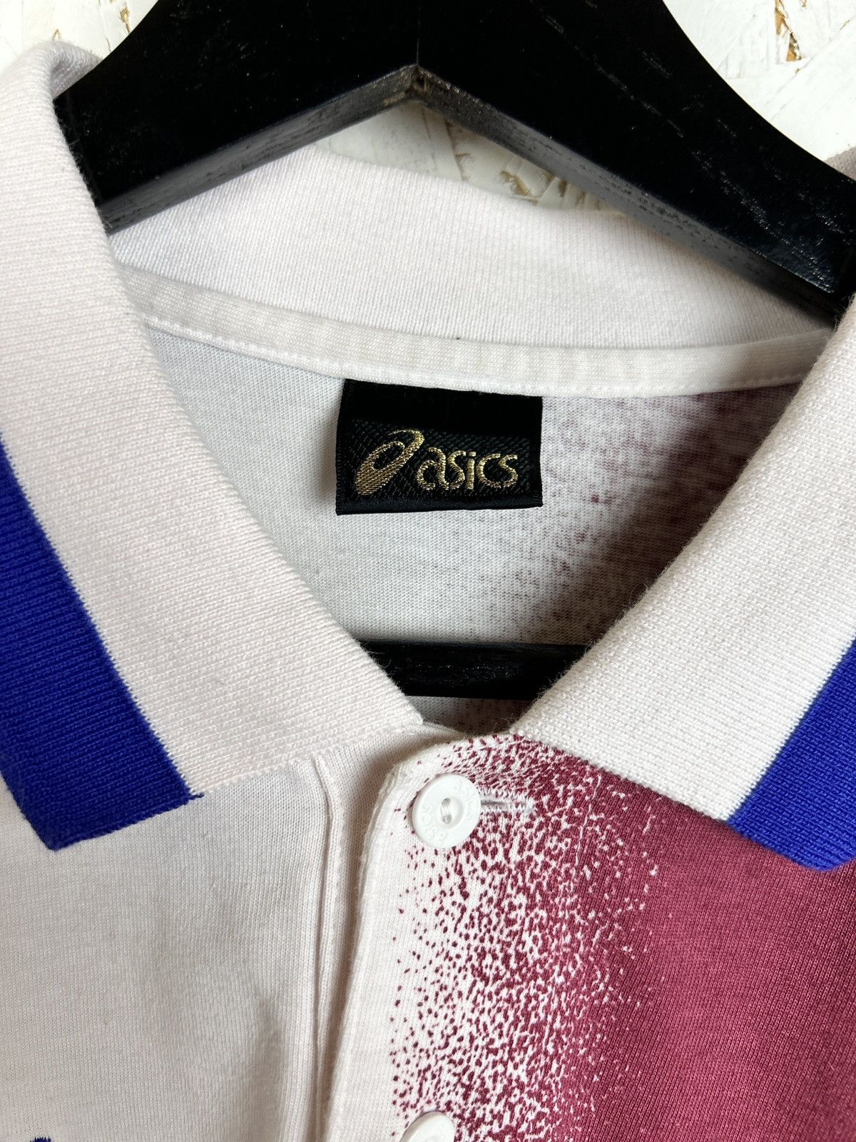 Asics 90s Vintage Asics Challenge Court Agassi Style Tennis Polo Size US L / EU 52-54 / 3 - 7 Thumbnail