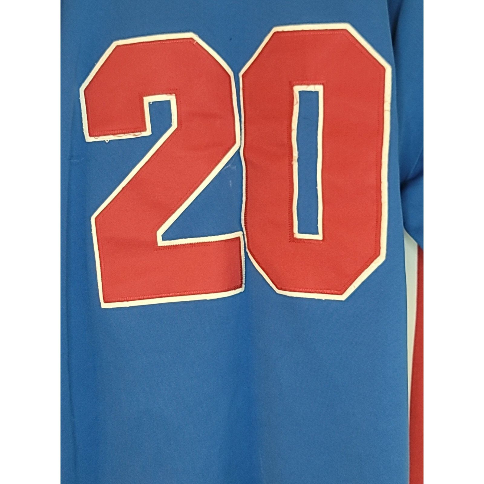 MLB PHILA. Size XL #20 Ackers JERSEY Philadelphia Phillies Size US XL / EU 56 / 4 - 9 Thumbnail