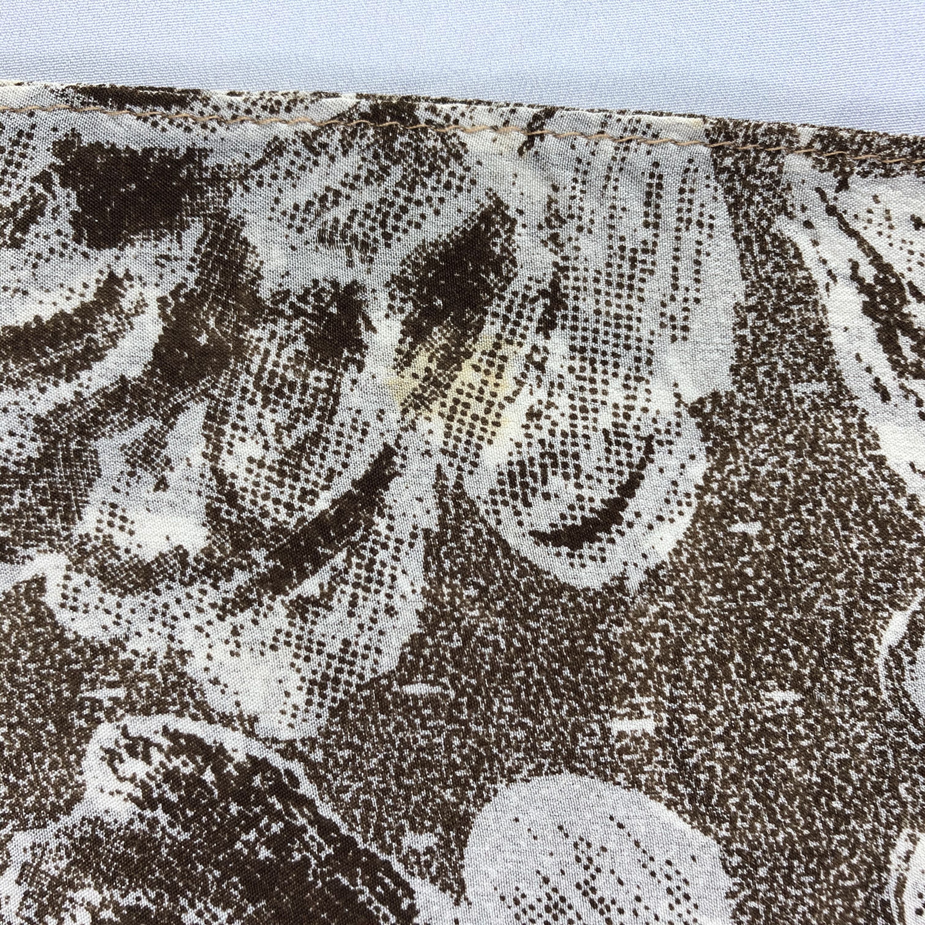 Vintage Vintage Silk Scarf Size ONE SIZE - 7 Thumbnail
