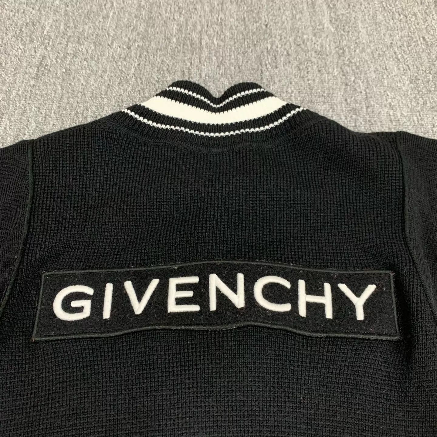 Givenchy Givenchy Men's Black Baseball Jacket L 98 New Size US L / EU 52-54 / 3 - 6 Thumbnail