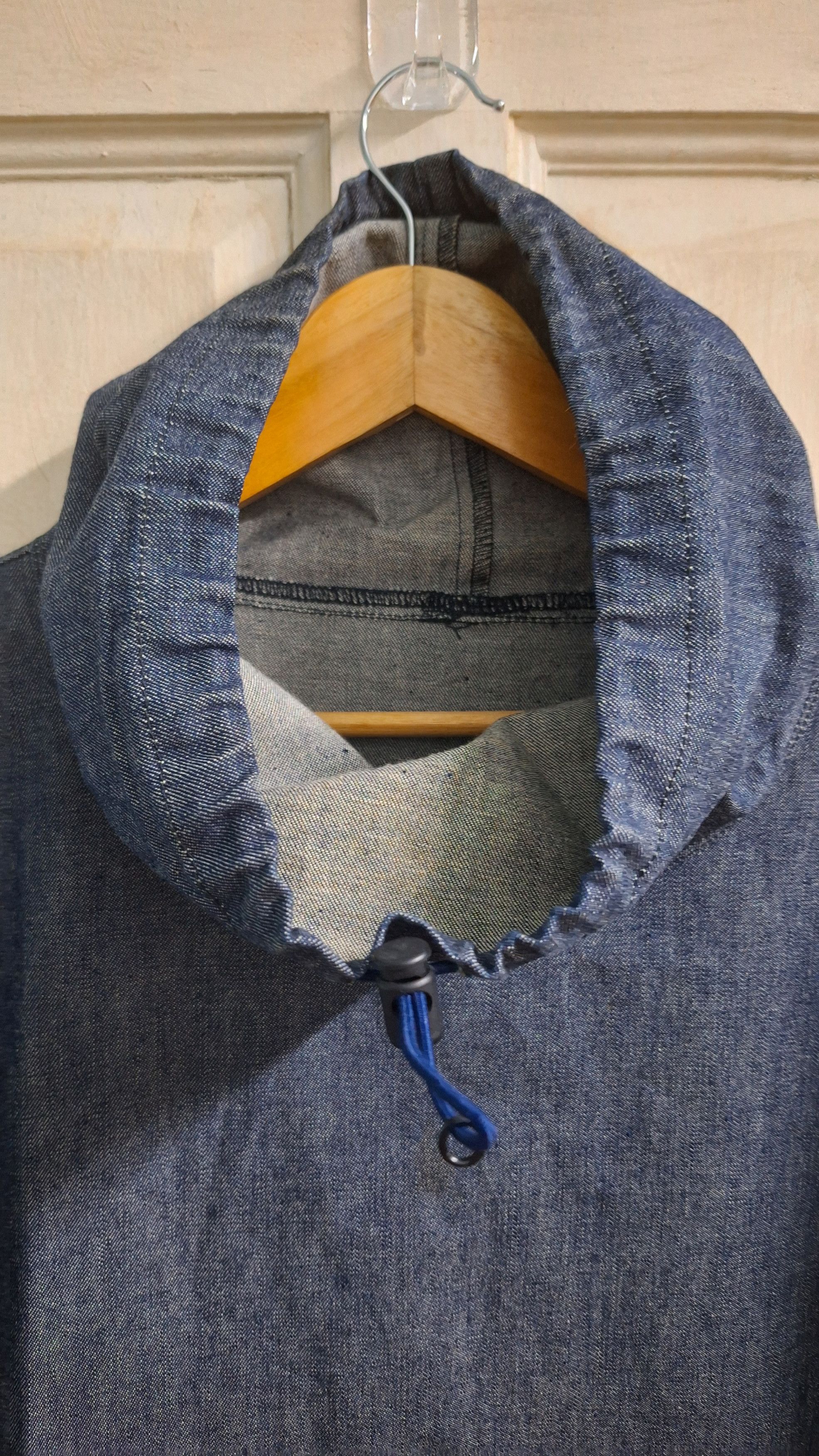 Johnbull × SMOCK Vintage 70s JohnBull Smock Denim Jacket Size US XL / EU 56 / 4 - 4 Thumbnail