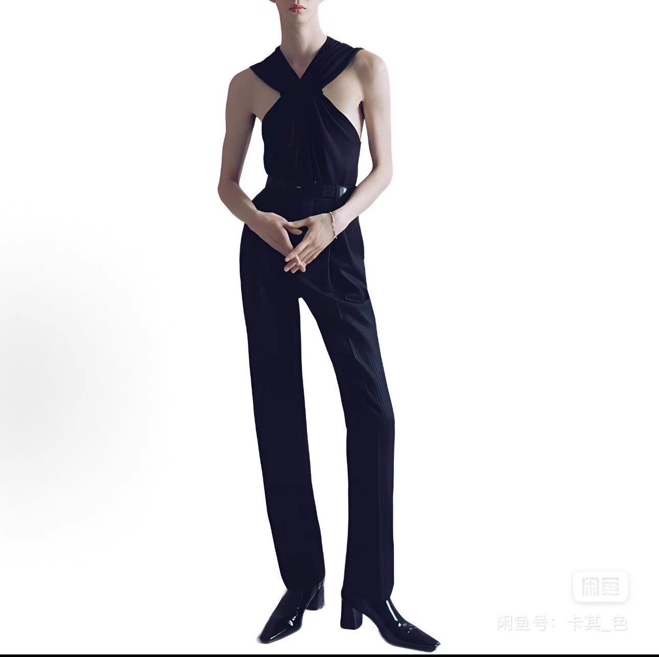Saint Laurent Paris SLP 24 new double pleated fine glitter threads Size US 36 / EU 52 - 3 Thumbnail