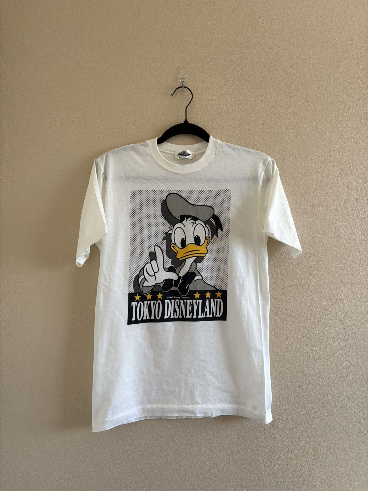 Vintage True Vintage 1985 Tokyo Disneyland Donald Duck Portrait Tee Size US M / EU 48-50 / 2 - 1 Thumbnail