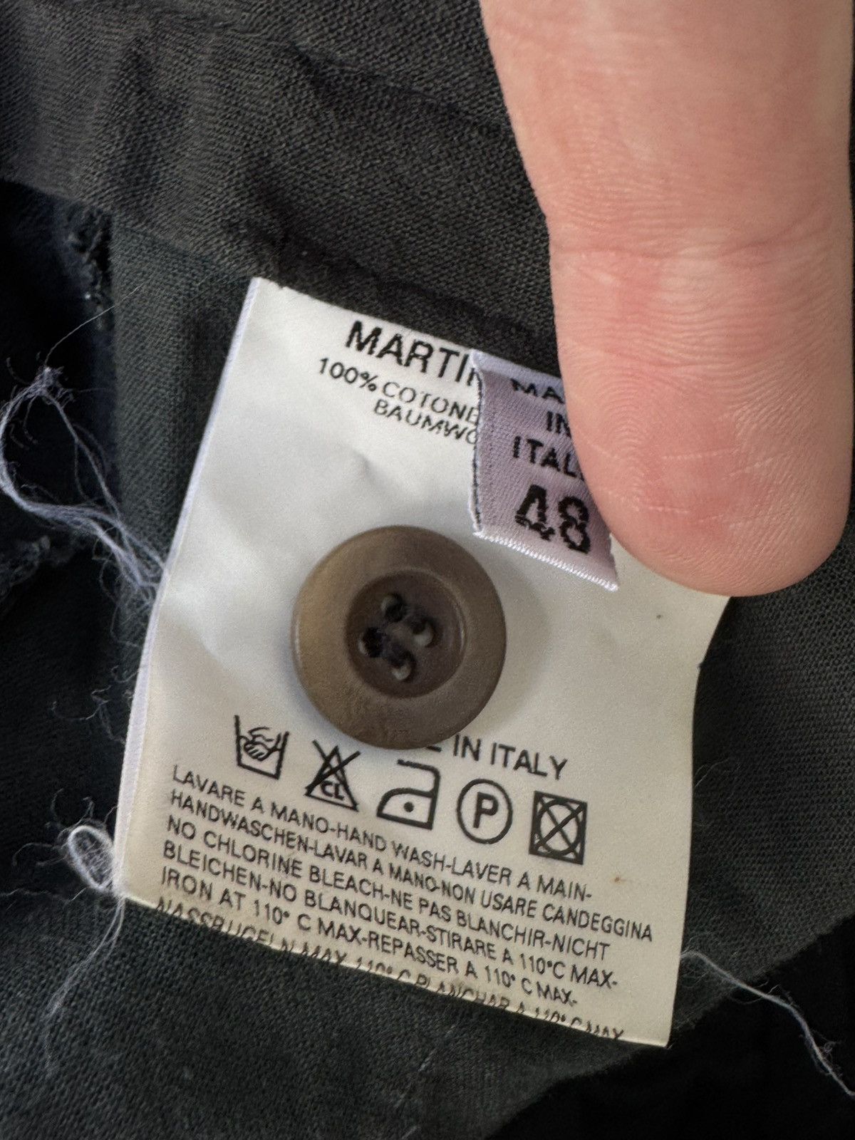 Maison Margiela Maison Martin Margiela SS03 Medal Cotton Slacks Trousers Size US 30 / EU 46 - 7 Thumbnail