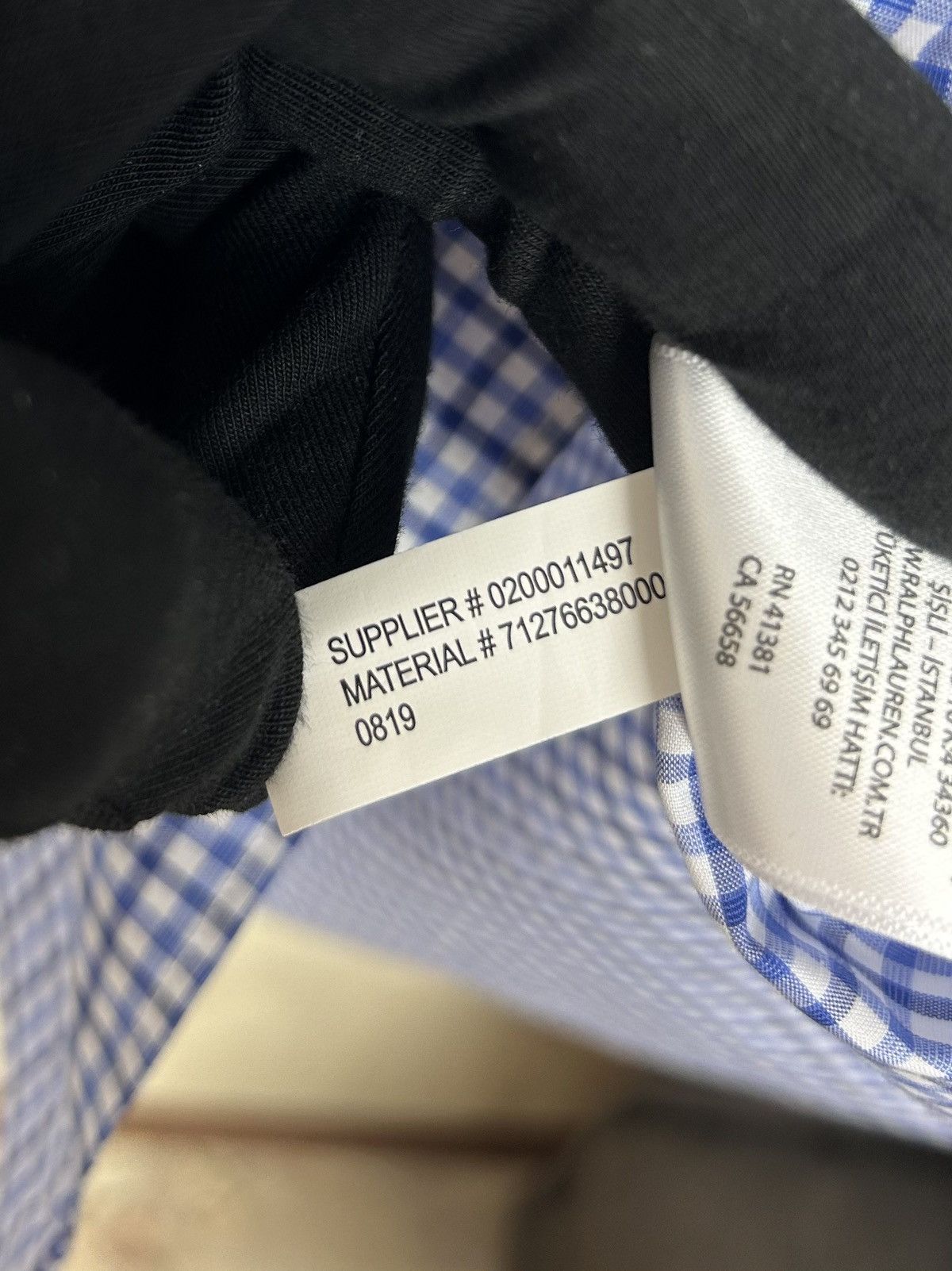 Polo Ralph Lauren Polo Ralph Lauren Blue Check Slim Fit Stretch Shirt Sz XL Size US XL / EU 56 / 4 - 6 Thumbnail
