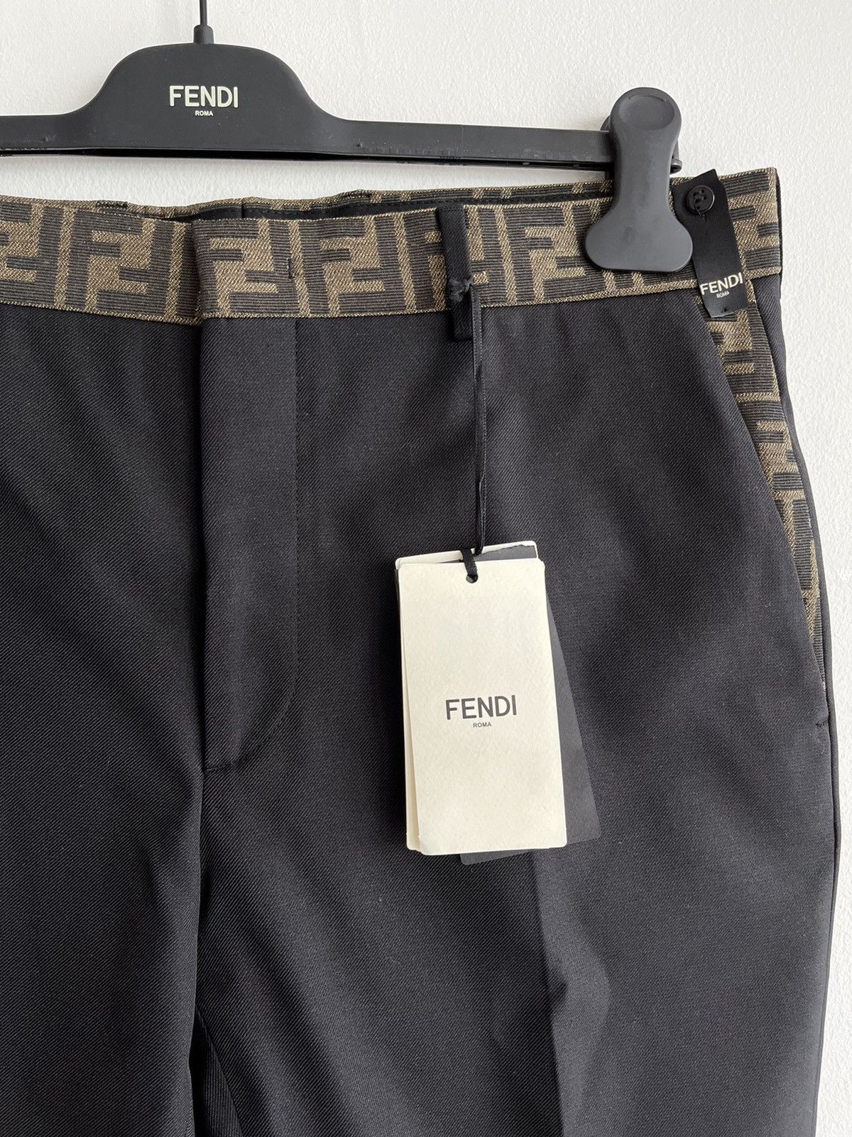 Fendi Fendi Super Runway FF Logo Pant Brand New Limited Edition Size US 29 - 6 Thumbnail