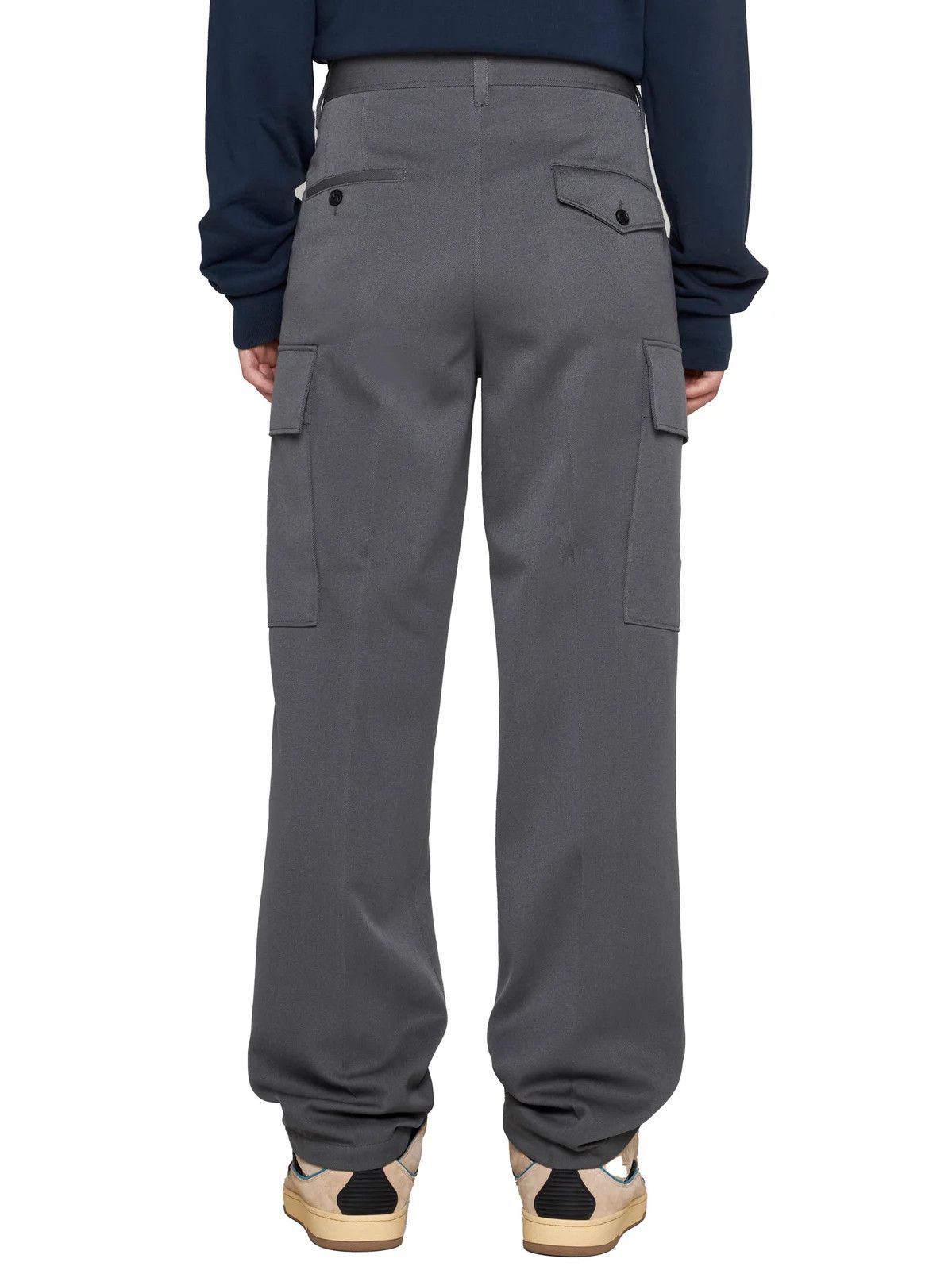 Lanvin o1y0125 Jogger & Sweatpant in Lead Size US 30 / EU 46 - 3 Thumbnail