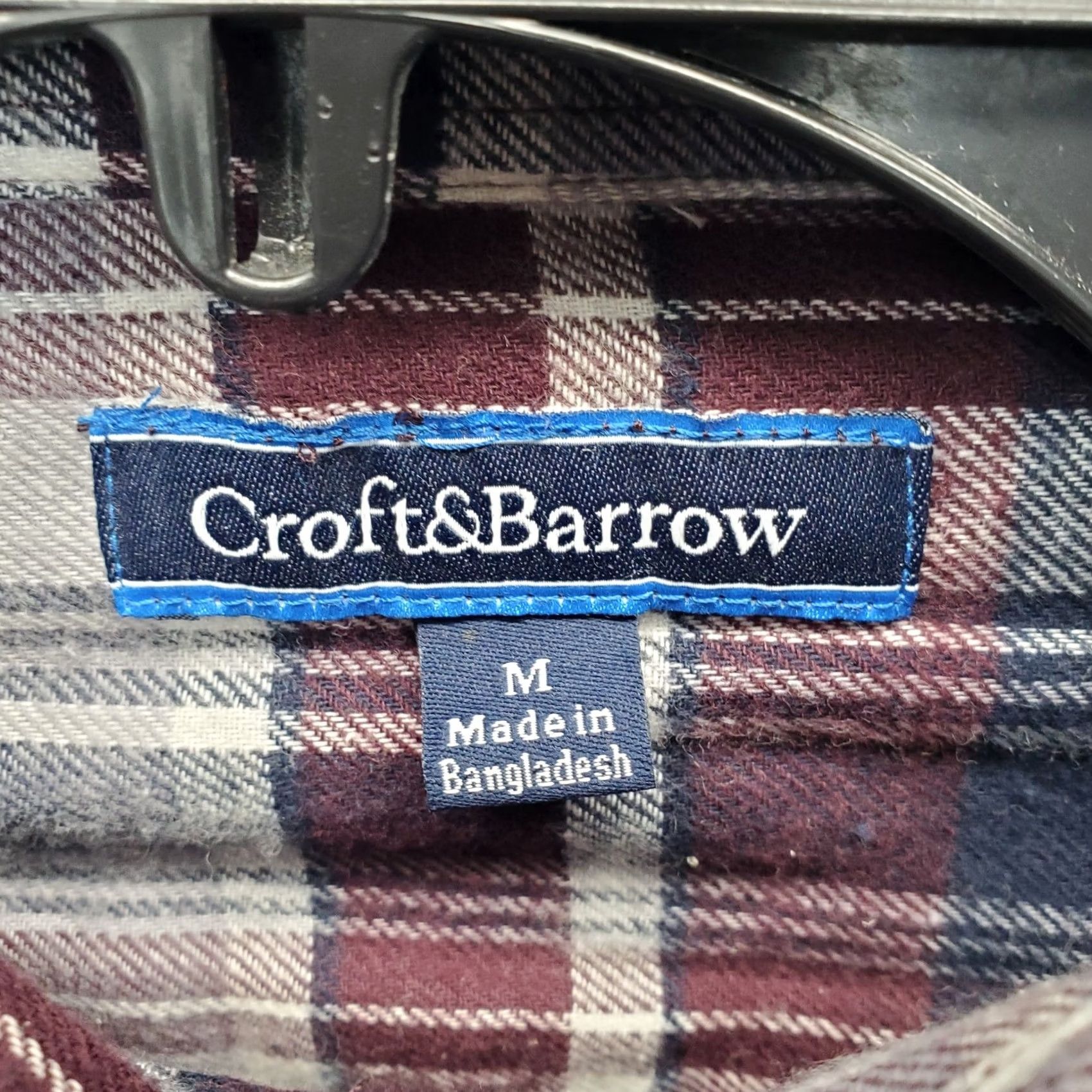 Croft & Barrow Croft & Barrow Mens Flannel Shirt Multi Plaid Long Sleeve Button-Down Shirt Mens M Color Multicolor Casual Shirt Size US M / EU 48-50 / 2 - 5 Thumbnail