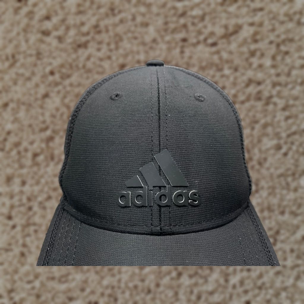 Adidas Adidas Hat Cap One Size Black Polyester Cotton Blend Aeroready Adjustable Bre breathable Lightweight Baseball Cap Unisex Adults Mens Womens Size ONE SIZE - 1 Thumbnail