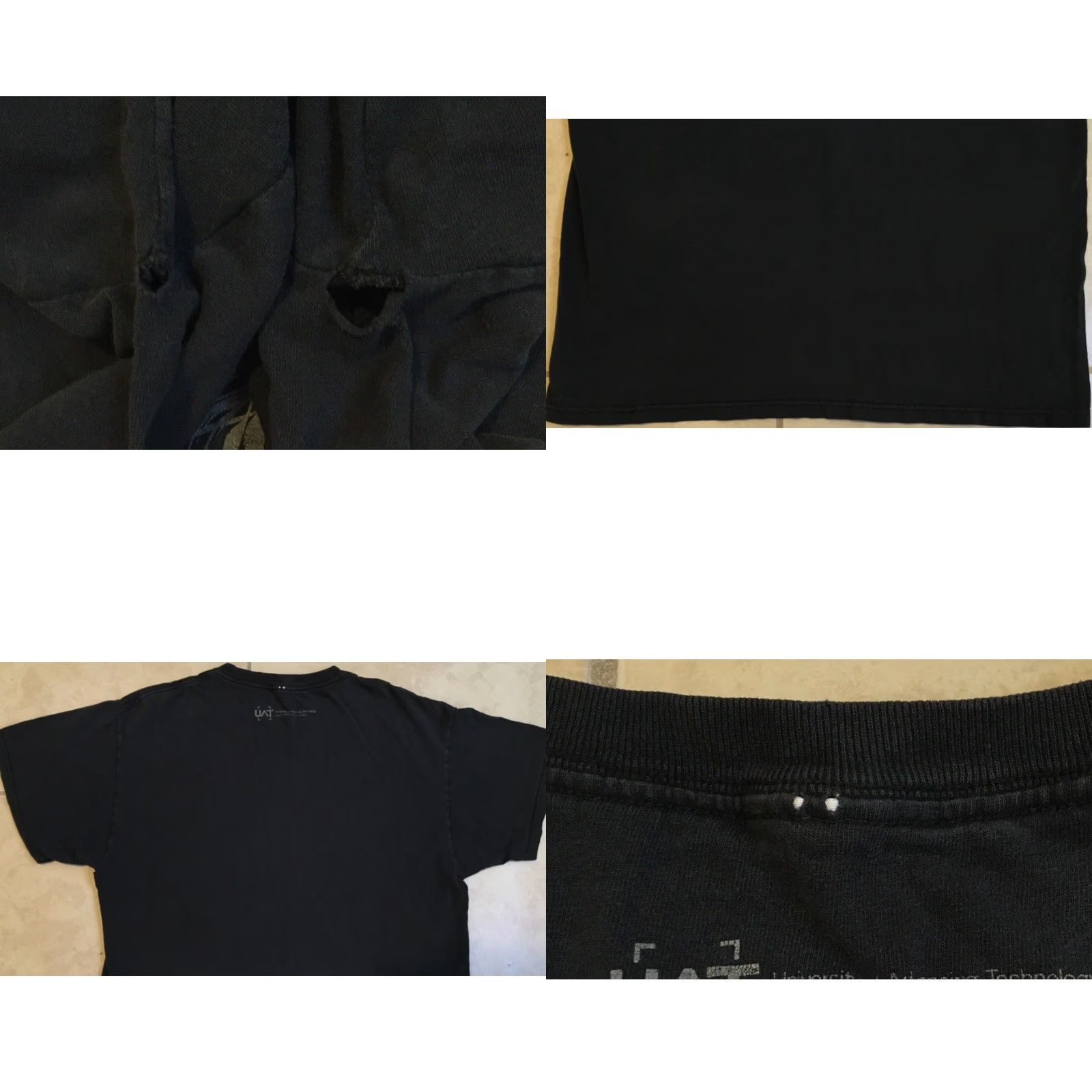Vintage VINTAGE Alpha Geek Nation Shirt M Black Cotton Crew Neck Short Sleeve University of Advancing Technology 80s 90s Grunge Funny Nerd Joke Size US M / EU 48-50 / 2 - 10 Thumbnail