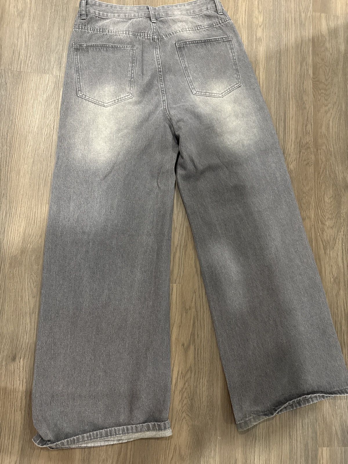 Vintage Black baggy jeans by Kore Size US 32 / EU 48 - 2 Thumbnail