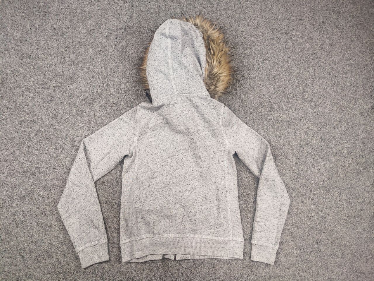 Abercrombie & Fitch Abercrombie Vintage Y2K crazy fur zip Hoodie if six was nine Size XS / US 0-2 / IT 36-38 - 9 Thumbnail