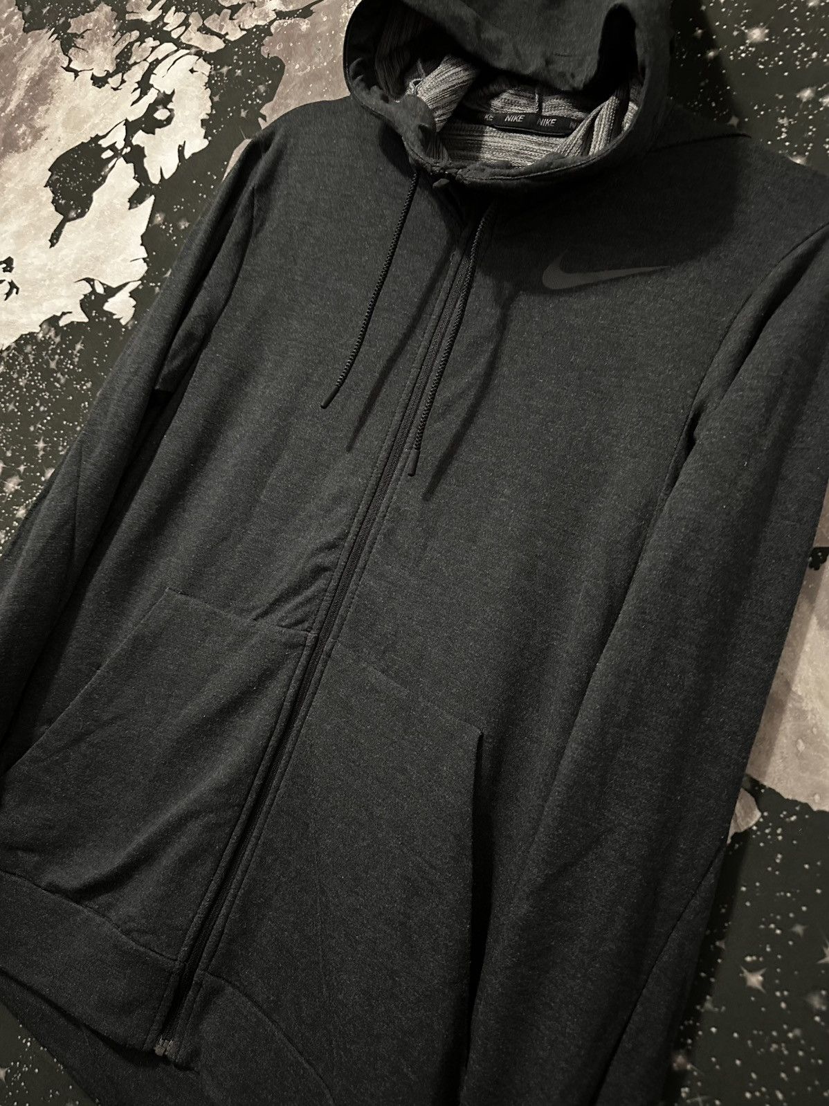 Nike Nike Dri-Fit Womens Zip-Up Hoodie Size XS / US 0-2 / IT 36-38 - 3 Thumbnail