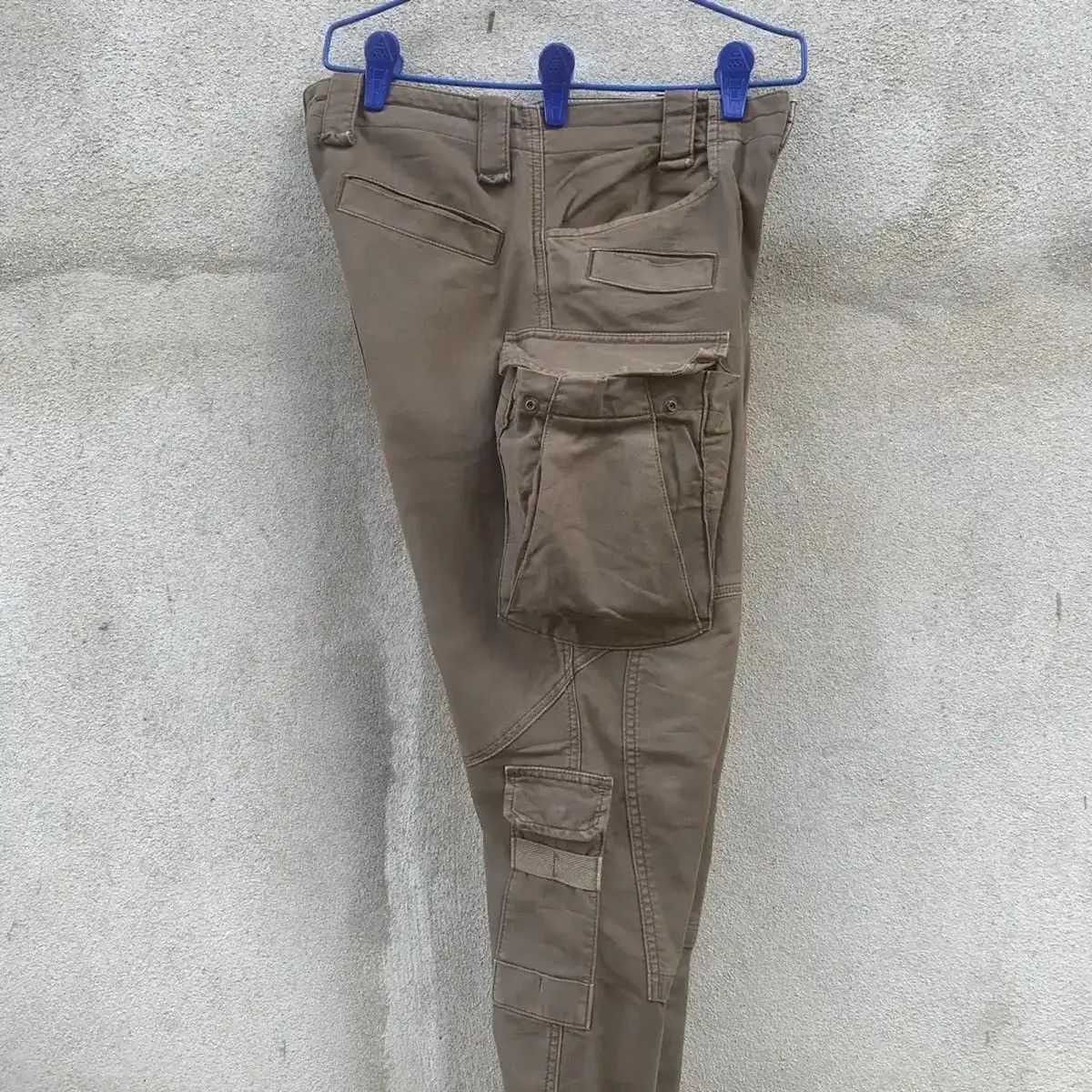 Japanese Brand 🔥 STEALS ‼️PARACHUTTE CARGO DOUBLE KNEE RARE TACTICAL PANTS Size US 30 / EU 46 - 20 Thumbnail