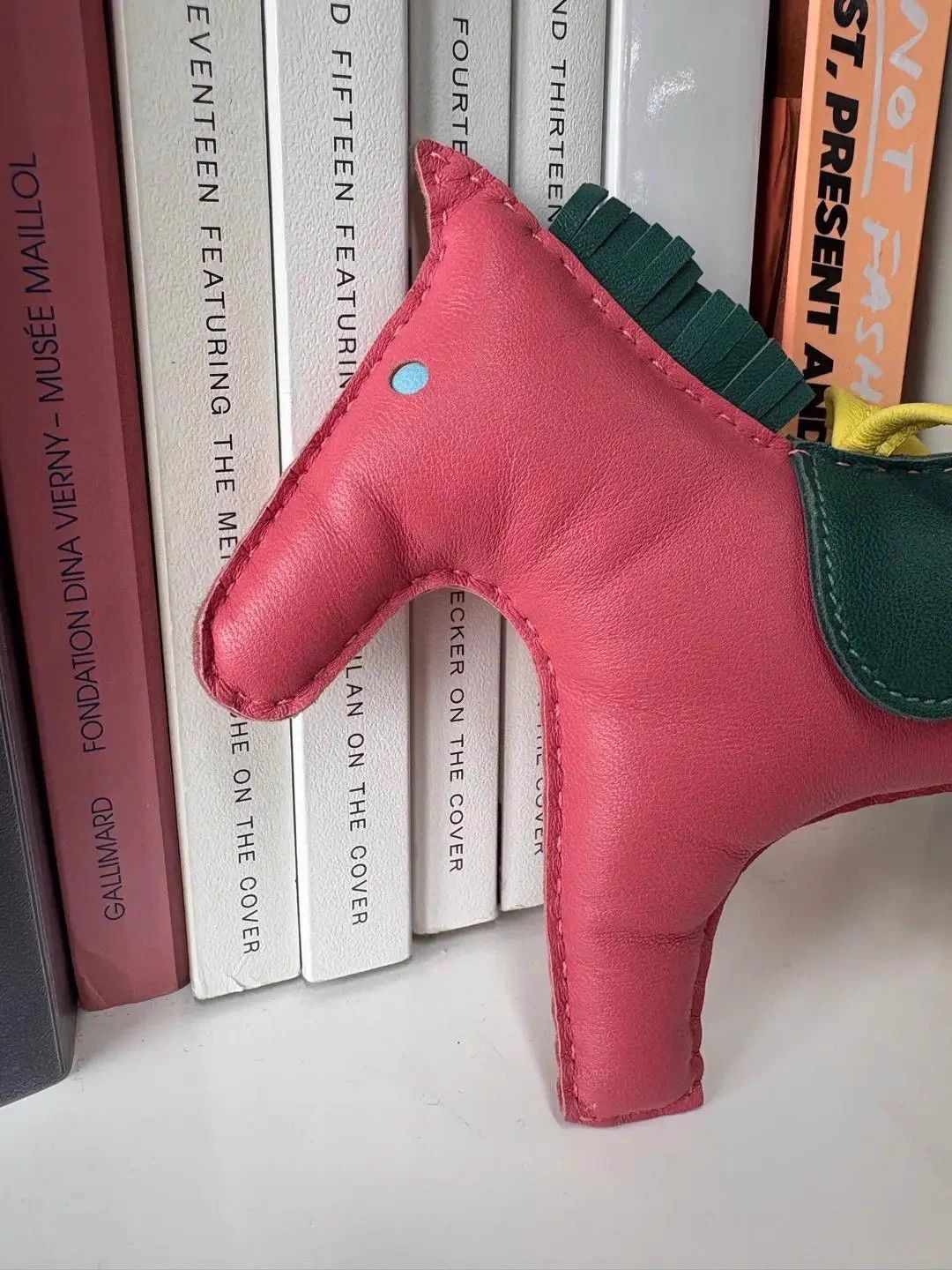 Hermes Hermes Pink Yellow Green Pony Charm C Stamp Size ONE SIZE - 5 Thumbnail