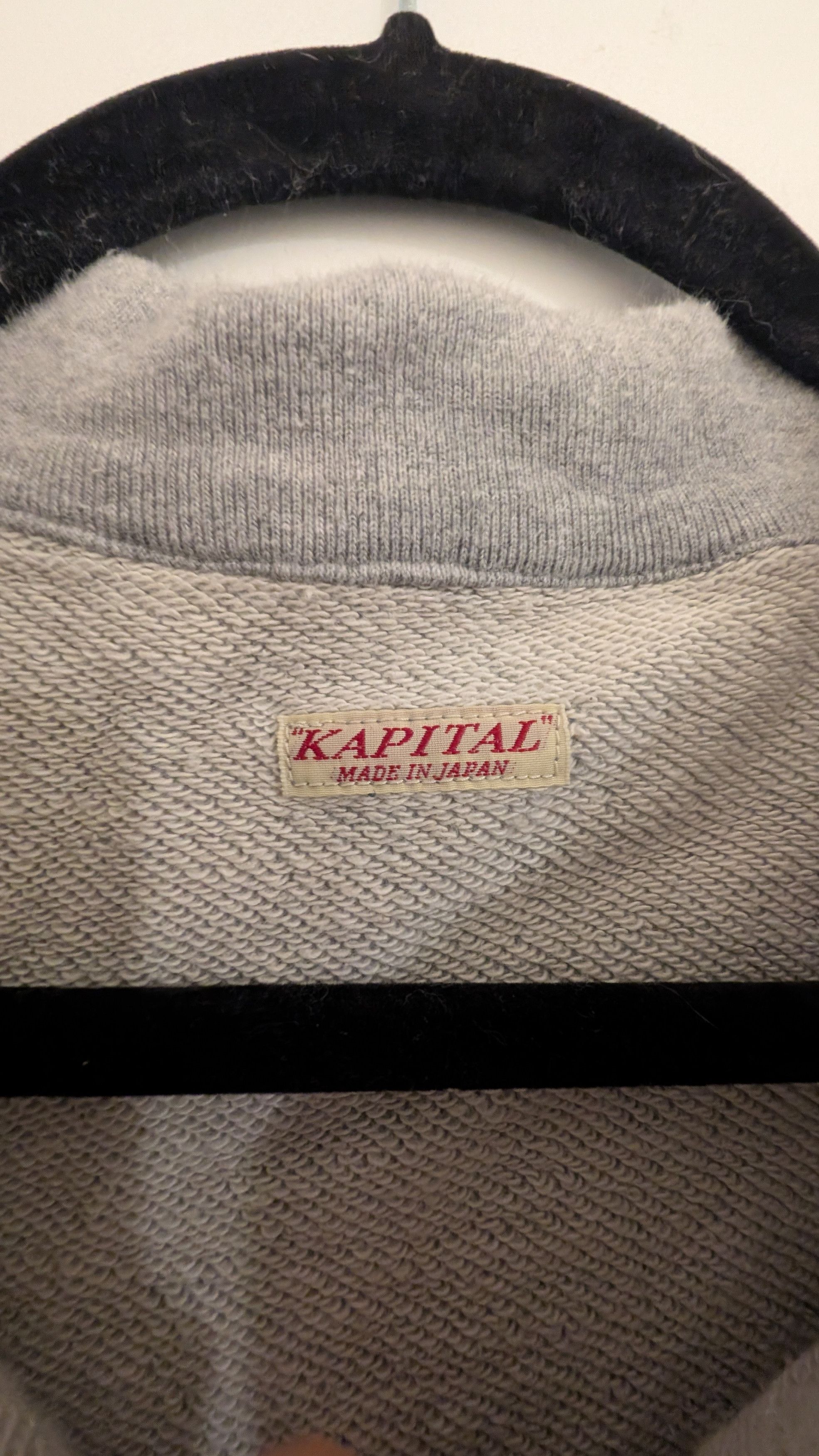 Kapital Kapital quarter zip smiley Size US M / EU 48-50 / 2 - 3 Thumbnail