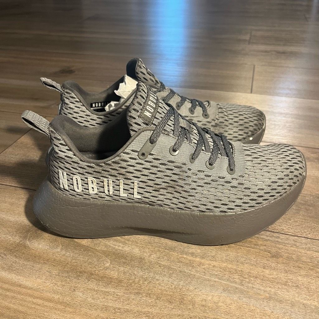 Nike NoBull Grey Athletic Workout Casual Shoe Men 8.5 or Women 10 Size US 8.5 / EU 41-42 - 3 Thumbnail