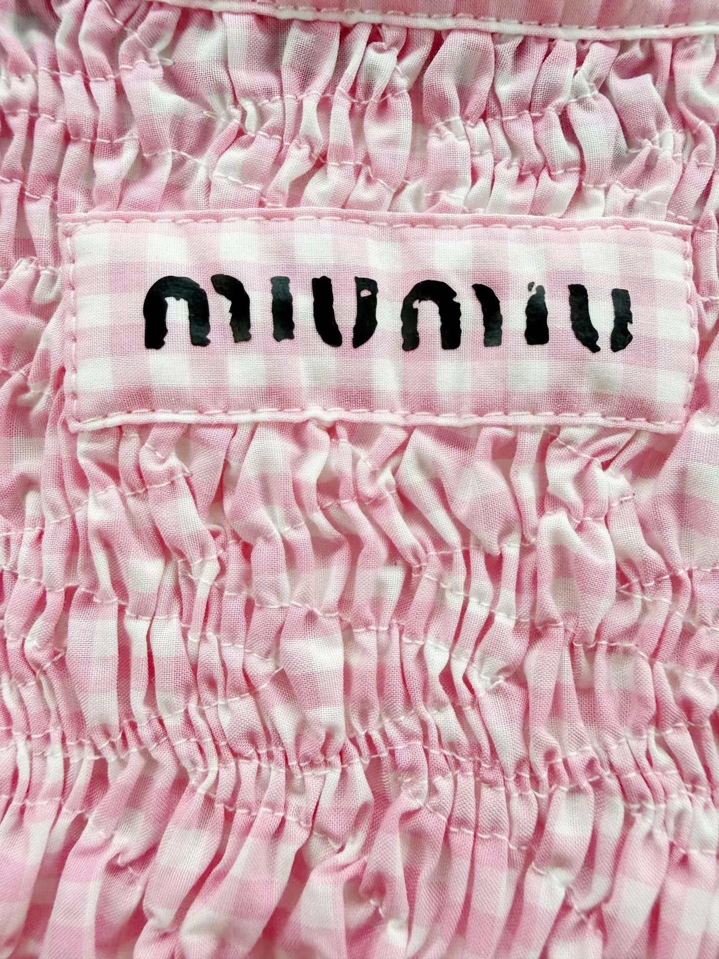 Miu Miu MIU MIU Women's NWT Shirt 38 Size XS / US 0-2 / IT 36-38 - 8 Thumbnail