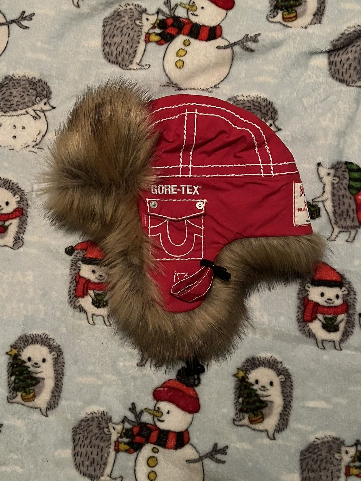 Supreme True Religion Gore Tex Supreme Trapper Hat Grailed