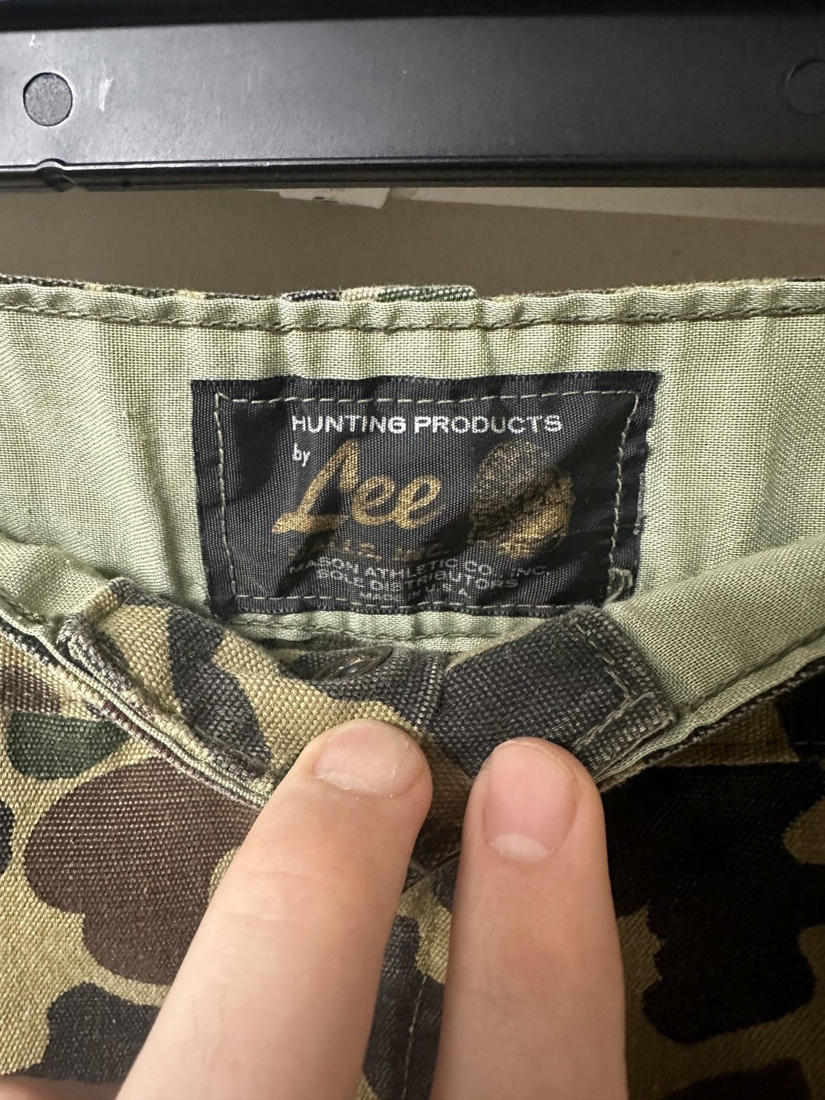 Lee × Vintage Vintage 80s/90s Lee Duck Camo Hunting Pants Size US 40 / EU 56 - 4 Thumbnail