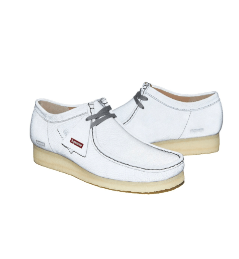 靴 Supreme Clarks reflectivewallabee silver Supreme - Supreme × Clarks Wallabee Silver 29.0cmの通販 by