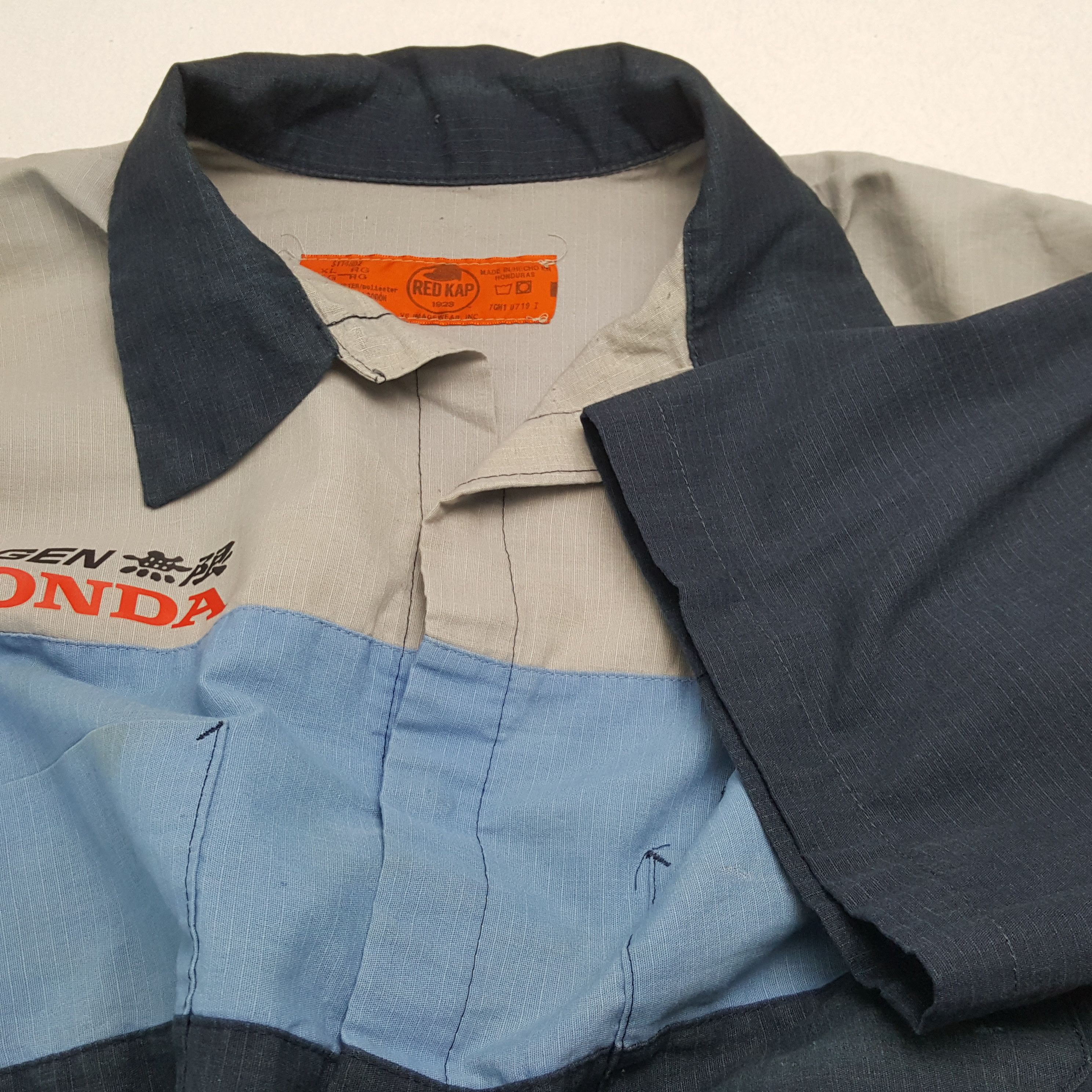Honda × Vintage MUGEN HONDA Japanese Motorsports Workwear Custom Shirt Size US M / EU 48-50 / 2 - 7 Thumbnail