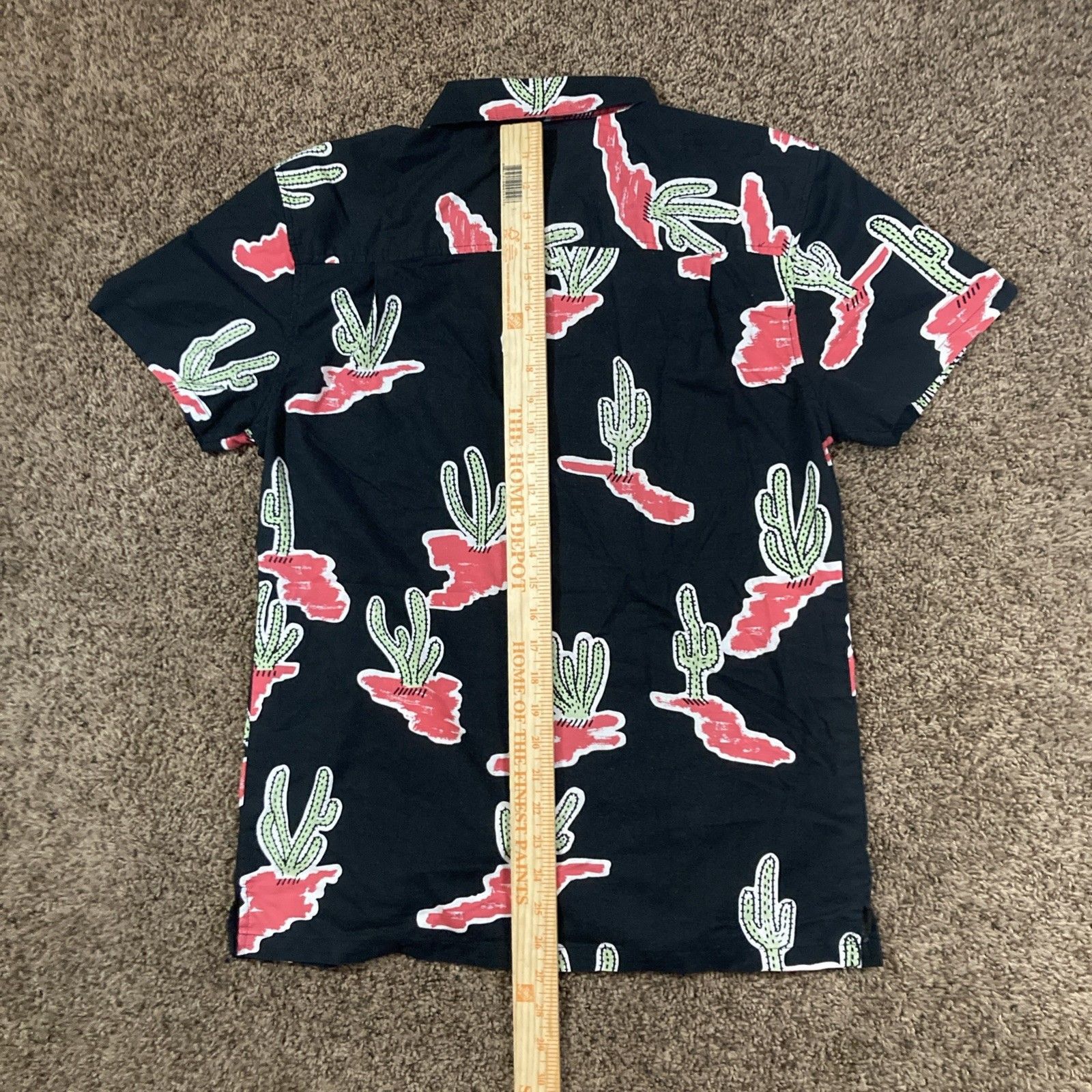 Stussy STUSSY SS Cactus Streetwear Skater Shirt Mens Medium Size US M / EU 48-50 / 2 - 6 Thumbnail