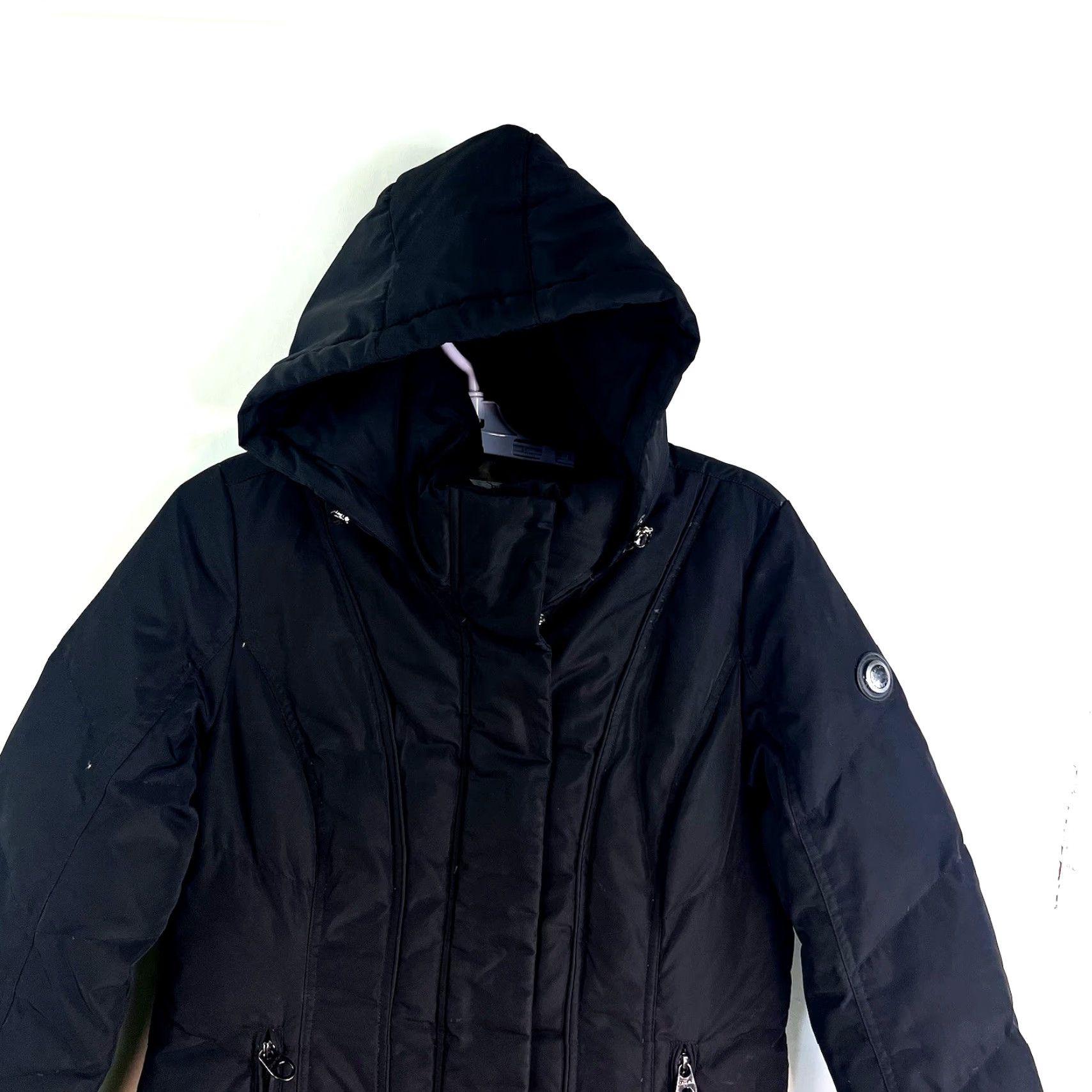 Calvin Klein Calvin Klein Duck Down Long Quilted Puffer Coat Womens XS Black Size XS / US 0-2 / IT 36-38 - 2 Thumbnail