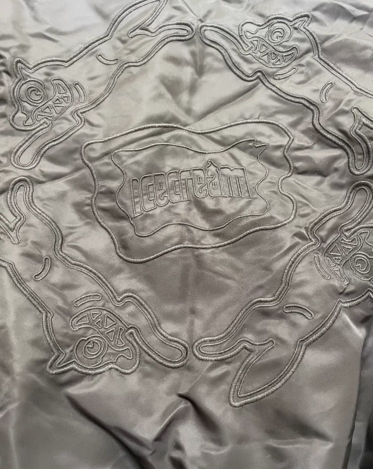 Billionaire Boys Club BBC ICECREAM Embroidered Baseball Jacket coat bober Size US L / EU 52-54 / 3 - 5 Thumbnail